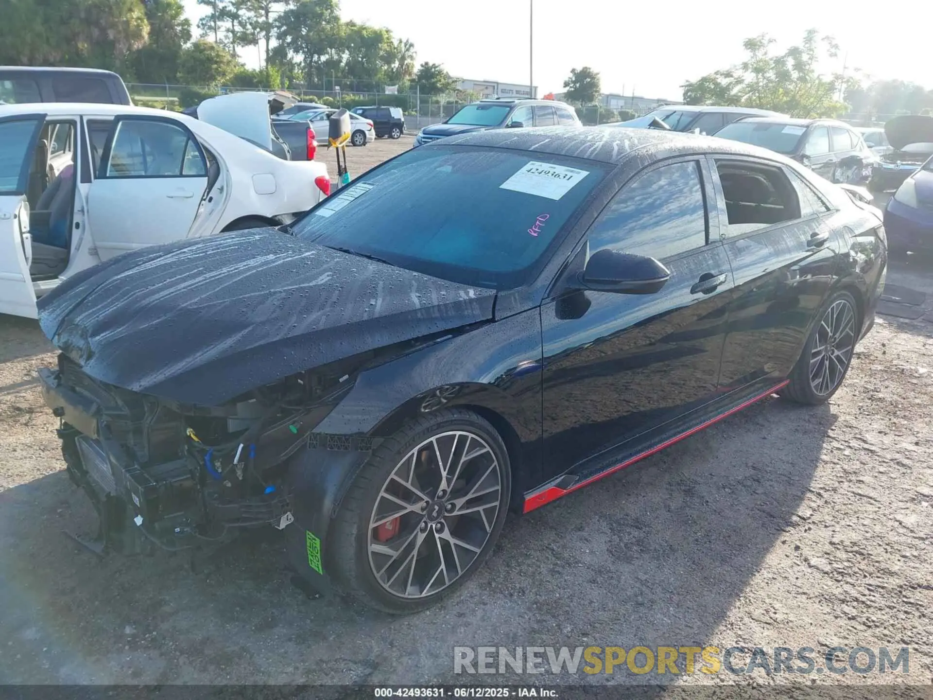 2 Photograph of a damaged car KMHLW4AK1PU016502 HYUNDAI ELANTRA N 2023
