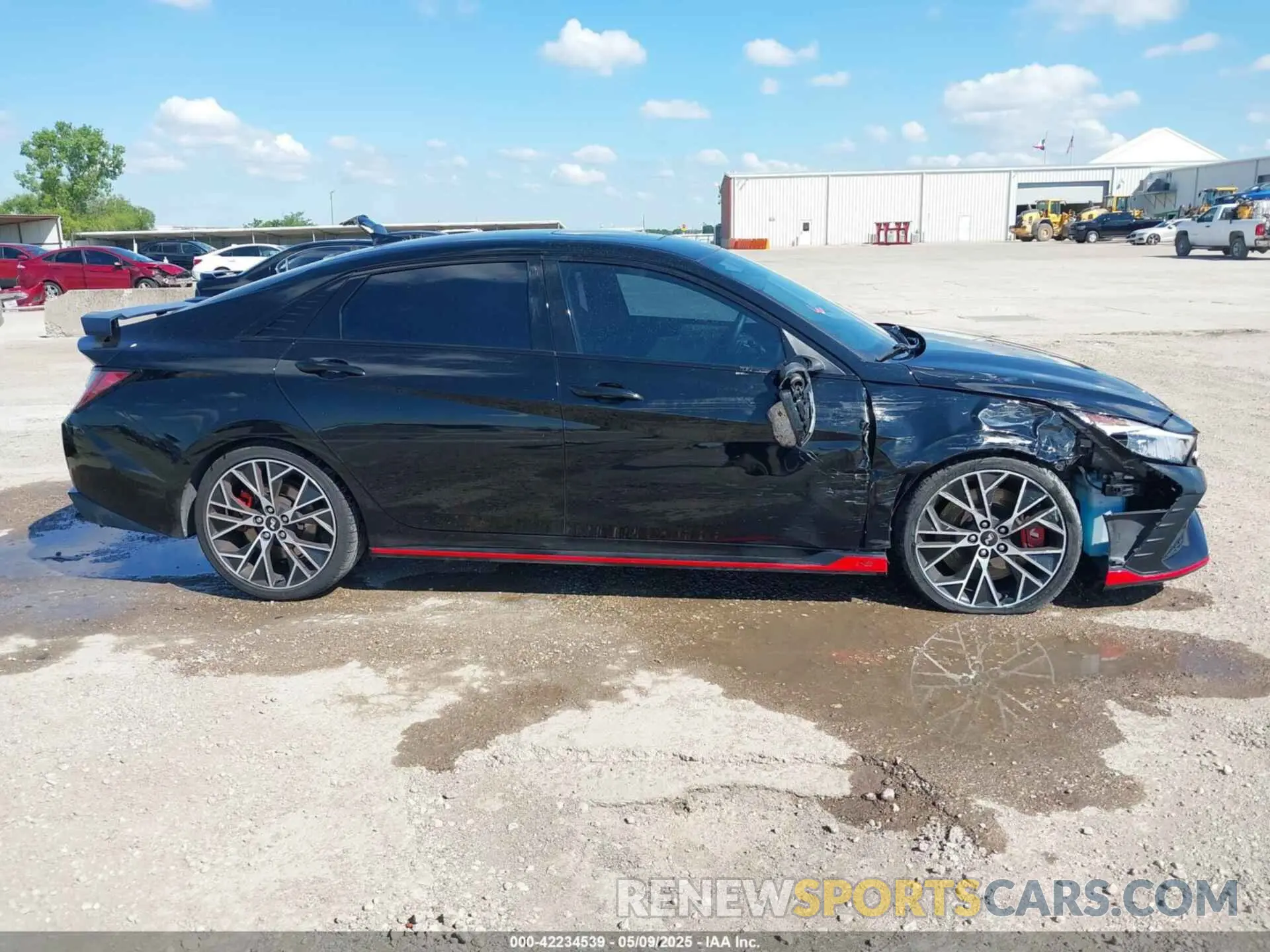 13 Photograph of a damaged car KMHLW4AK2PU009610 HYUNDAI ELANTRA N 2023