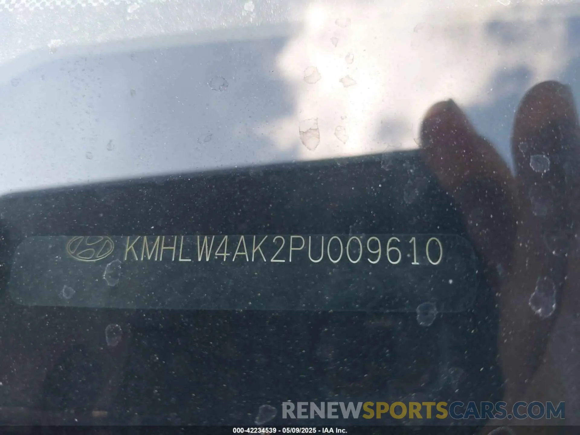 17 Photograph of a damaged car KMHLW4AK2PU009610 HYUNDAI ELANTRA N 2023