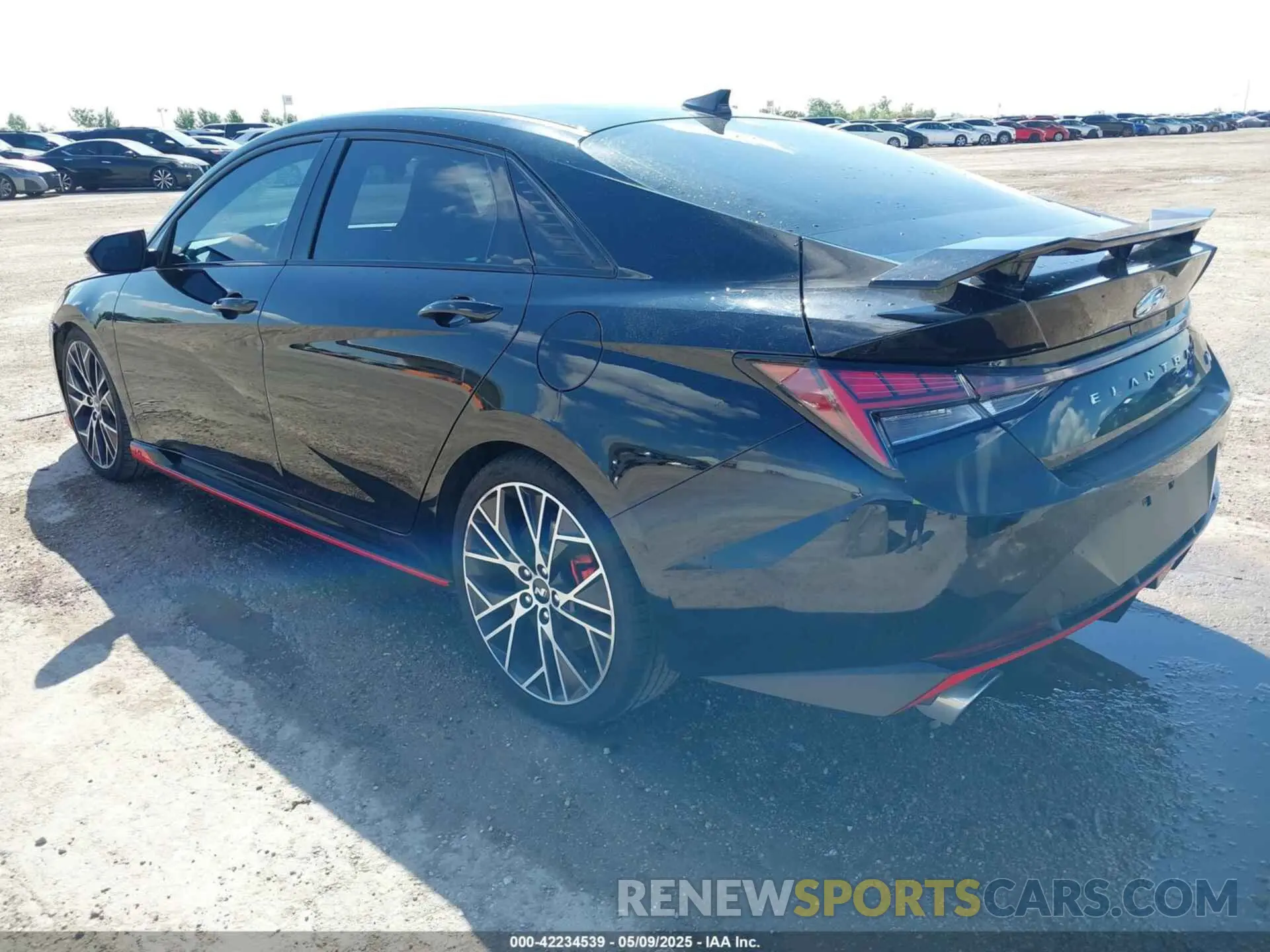 3 Photograph of a damaged car KMHLW4AK2PU009610 HYUNDAI ELANTRA N 2023