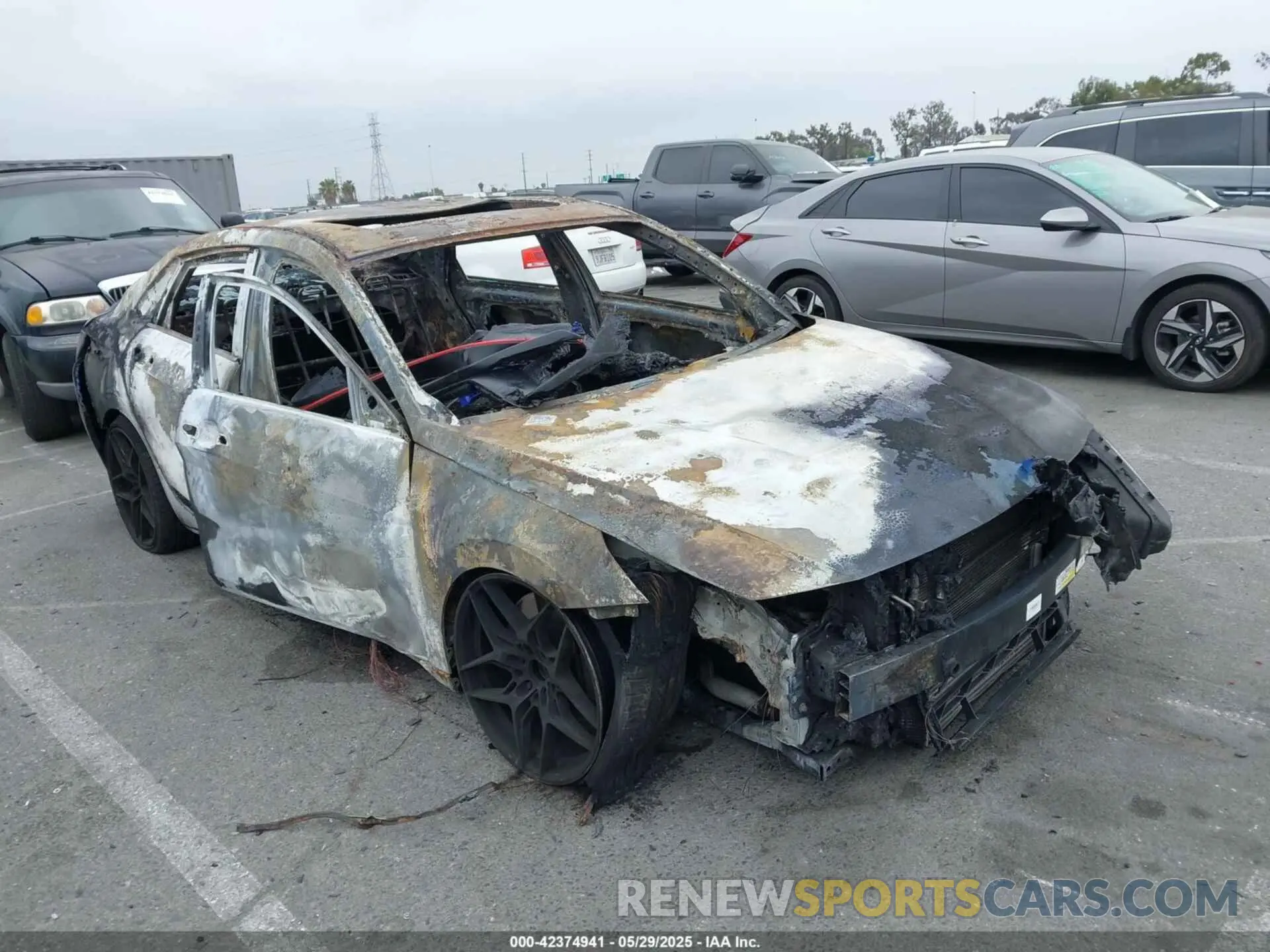 1 Photograph of a damaged car KMHLW4AK4PU018700 HYUNDAI ELANTRA N 2023