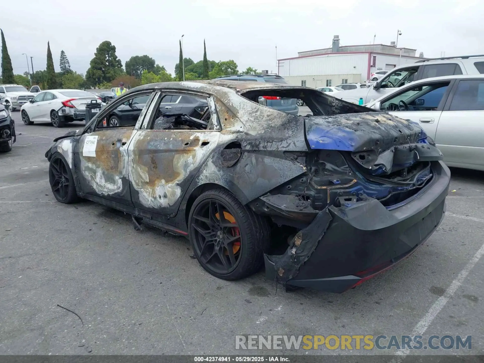 3 Photograph of a damaged car KMHLW4AK4PU018700 HYUNDAI ELANTRA N 2023