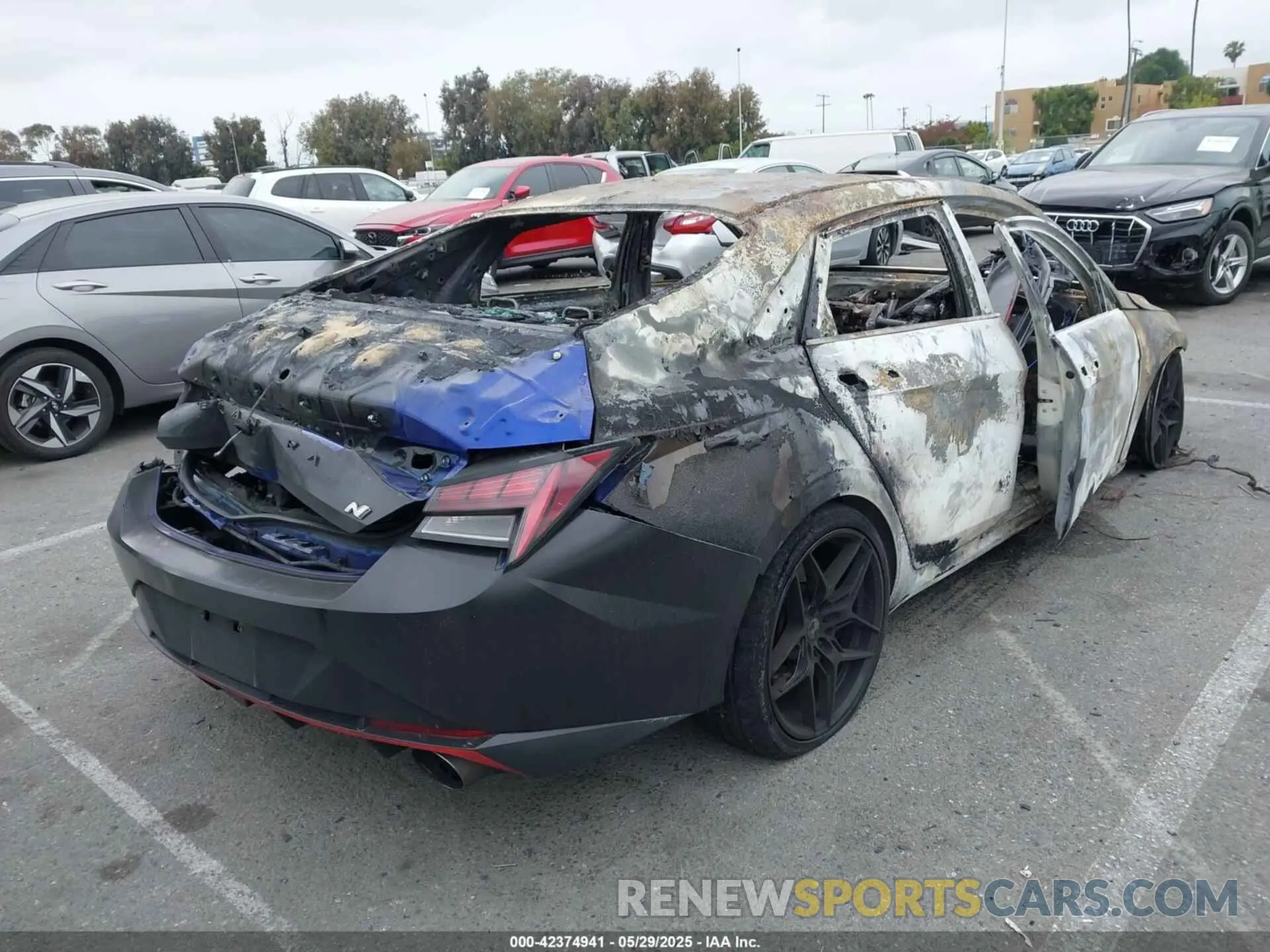 4 Photograph of a damaged car KMHLW4AK4PU018700 HYUNDAI ELANTRA N 2023