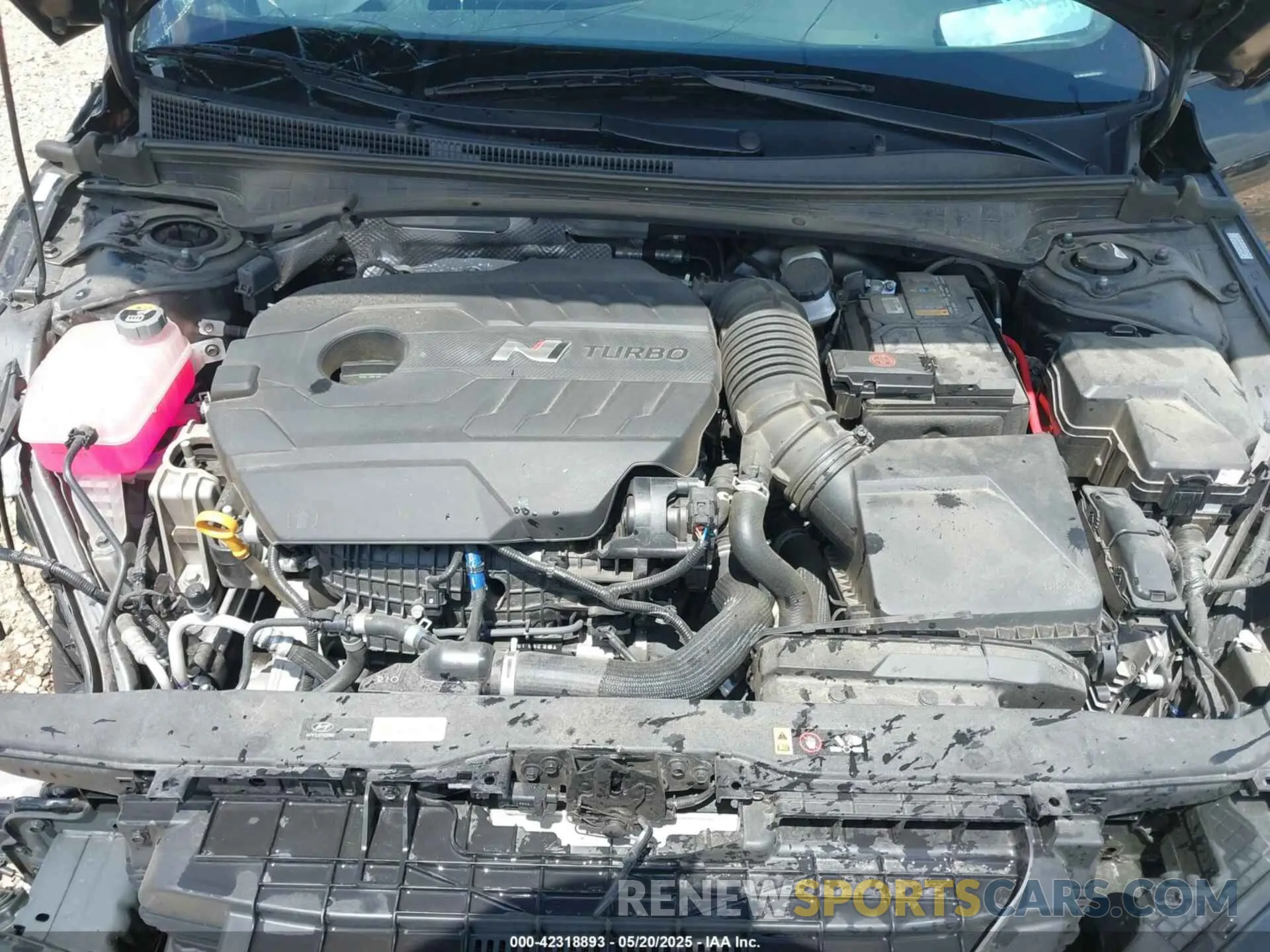 10 Photograph of a damaged car KMHLW4AK5PU010217 HYUNDAI ELANTRA N 2023