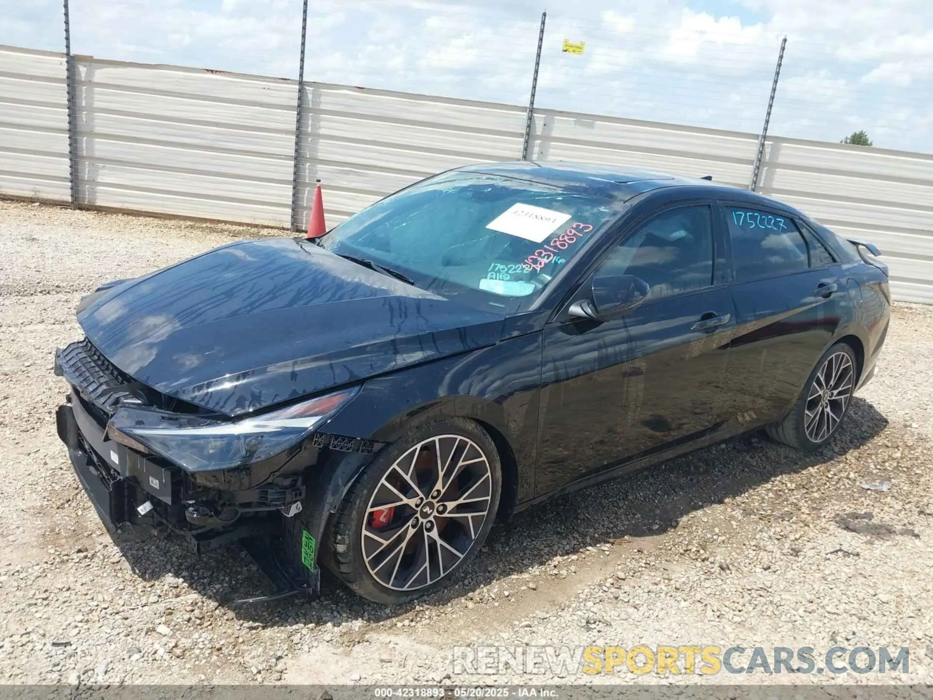 2 Photograph of a damaged car KMHLW4AK5PU010217 HYUNDAI ELANTRA N 2023