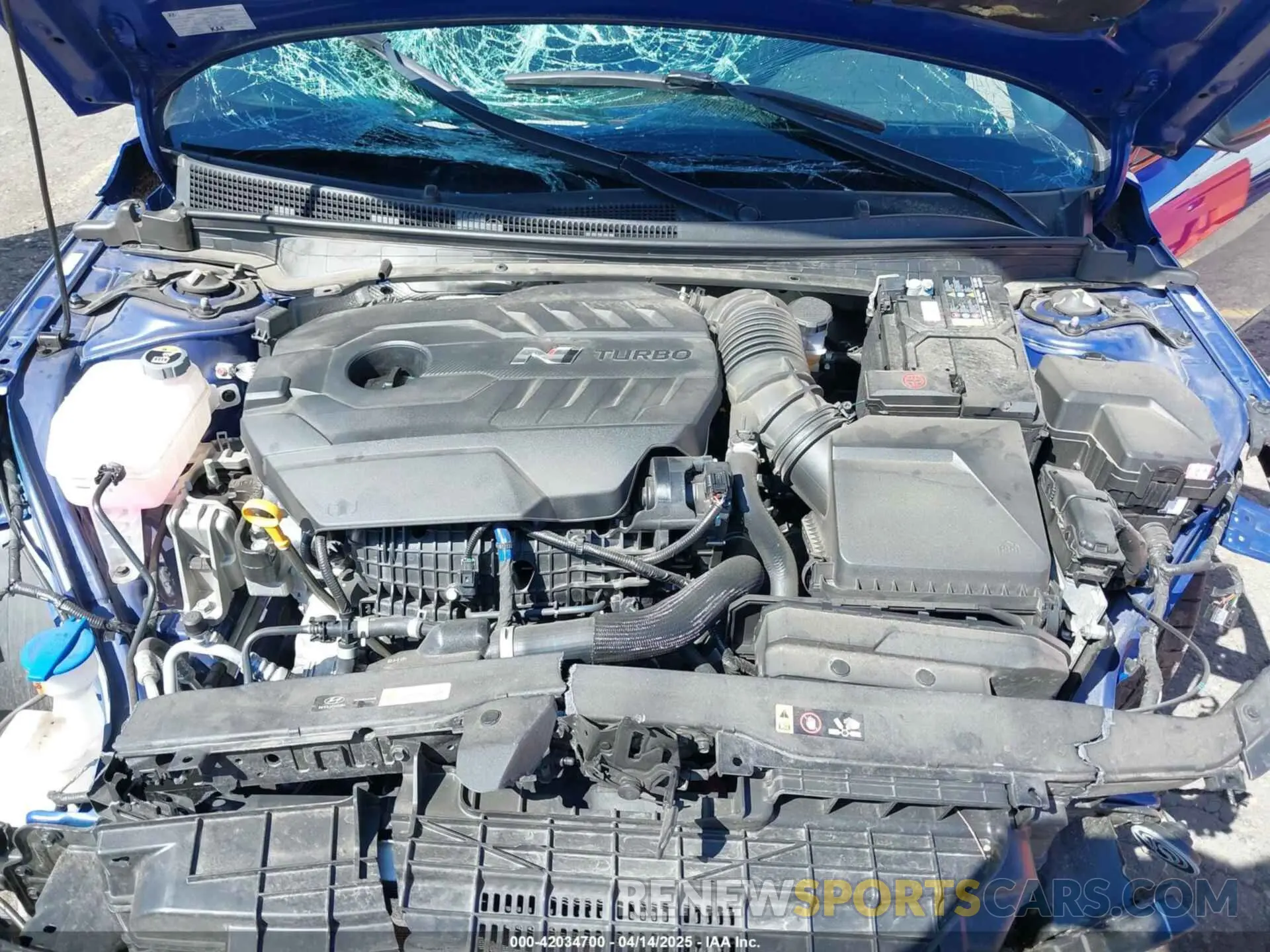 10 Photograph of a damaged car KMHLW4AK5PU010766 HYUNDAI ELANTRA N 2023