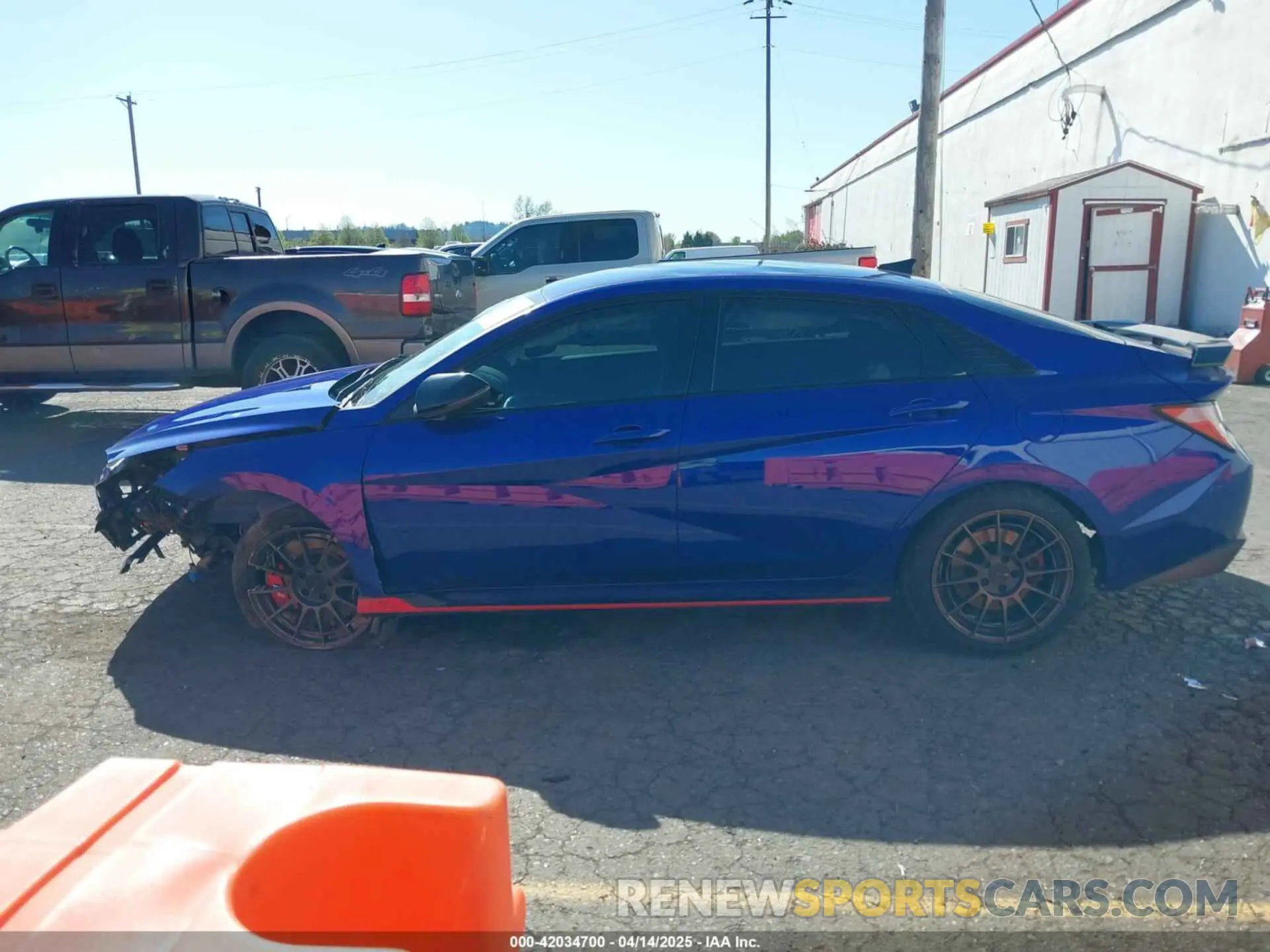 16 Photograph of a damaged car KMHLW4AK5PU010766 HYUNDAI ELANTRA N 2023