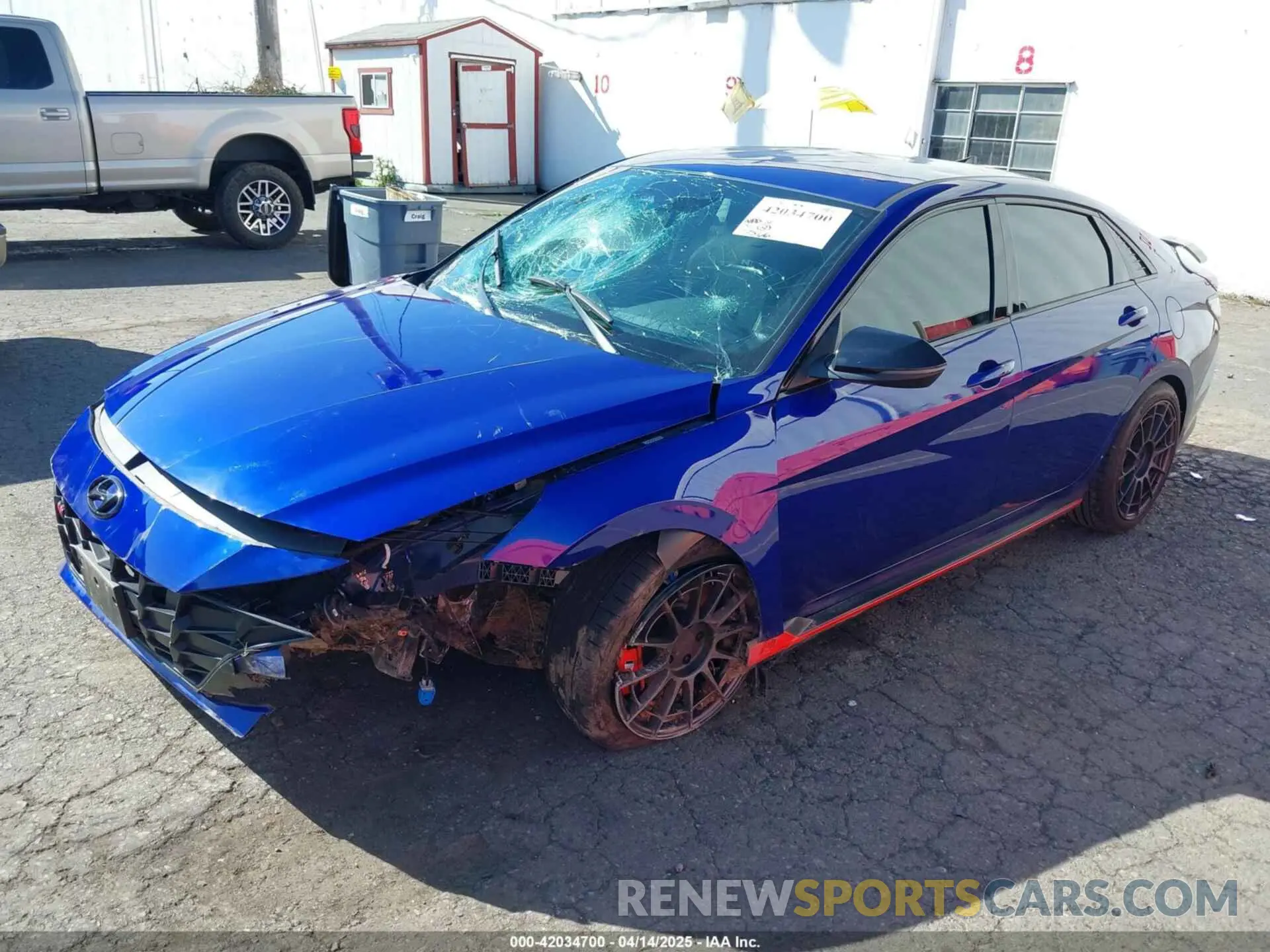 2 Photograph of a damaged car KMHLW4AK5PU010766 HYUNDAI ELANTRA N 2023
