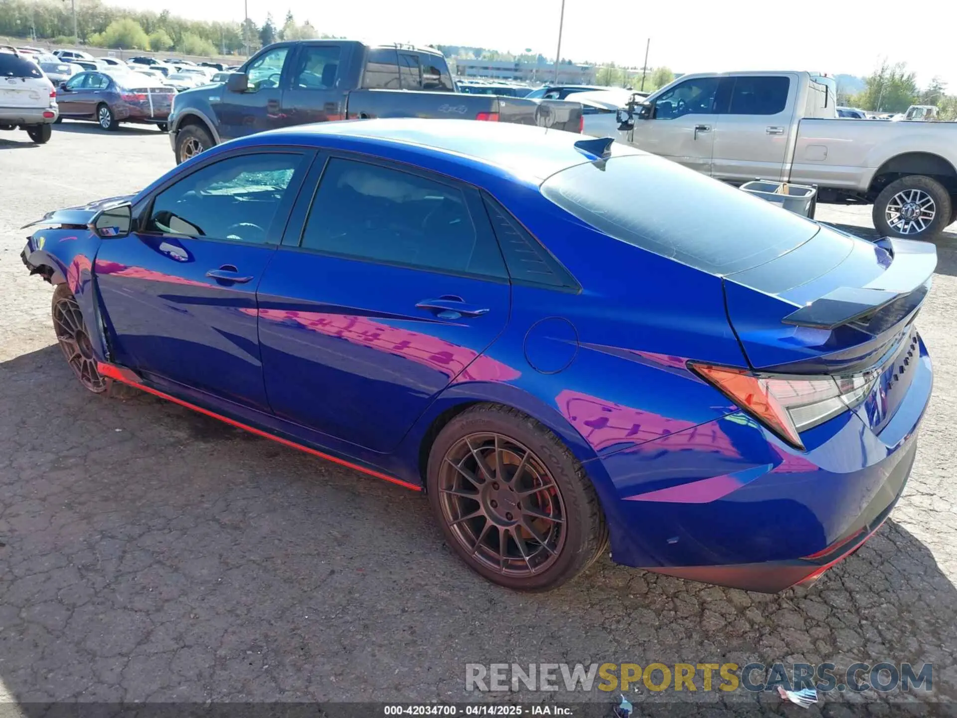 3 Photograph of a damaged car KMHLW4AK5PU010766 HYUNDAI ELANTRA N 2023