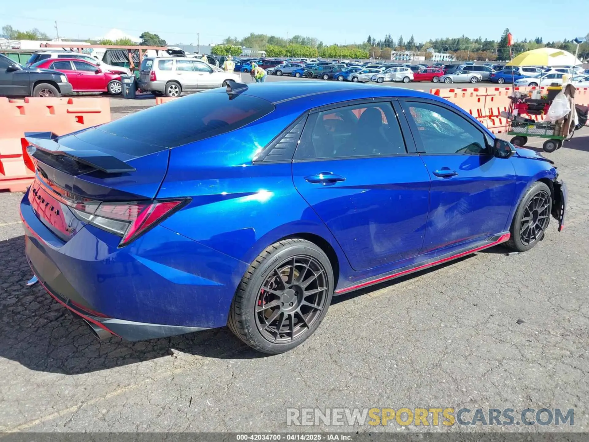 4 Photograph of a damaged car KMHLW4AK5PU010766 HYUNDAI ELANTRA N 2023