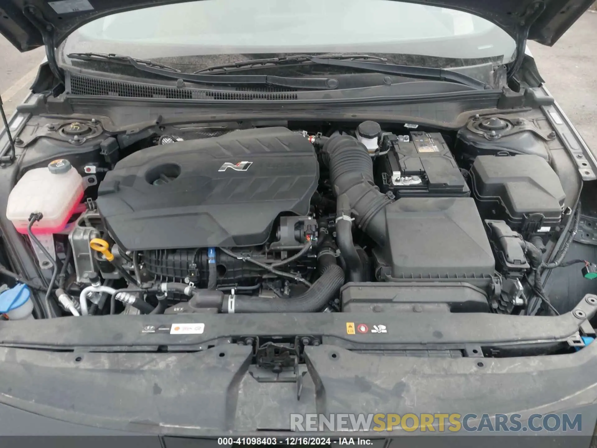 10 Photograph of a damaged car KMHLW4AK6PU013630 HYUNDAI ELANTRA N 2023