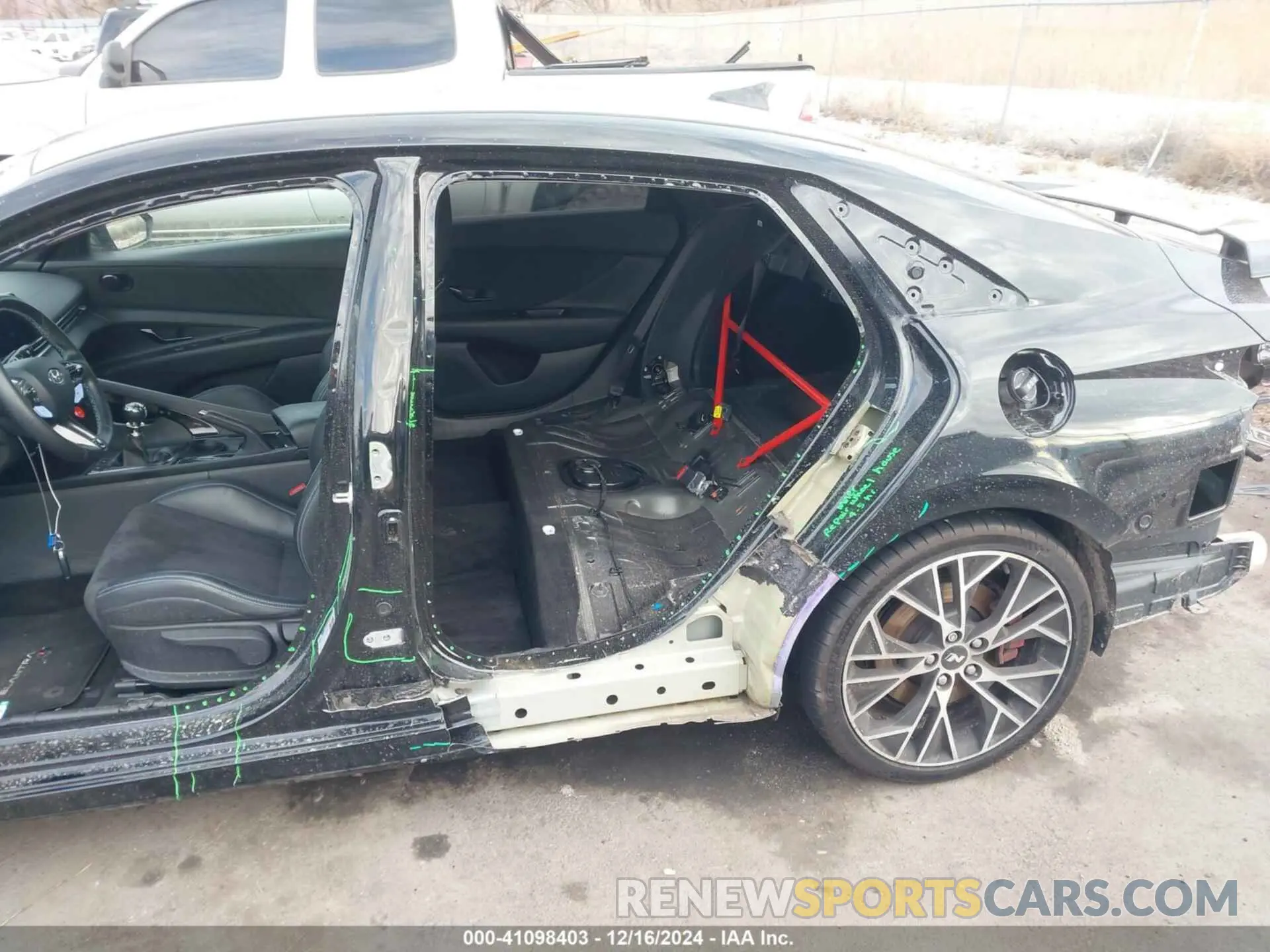 18 Photograph of a damaged car KMHLW4AK6PU013630 HYUNDAI ELANTRA N 2023