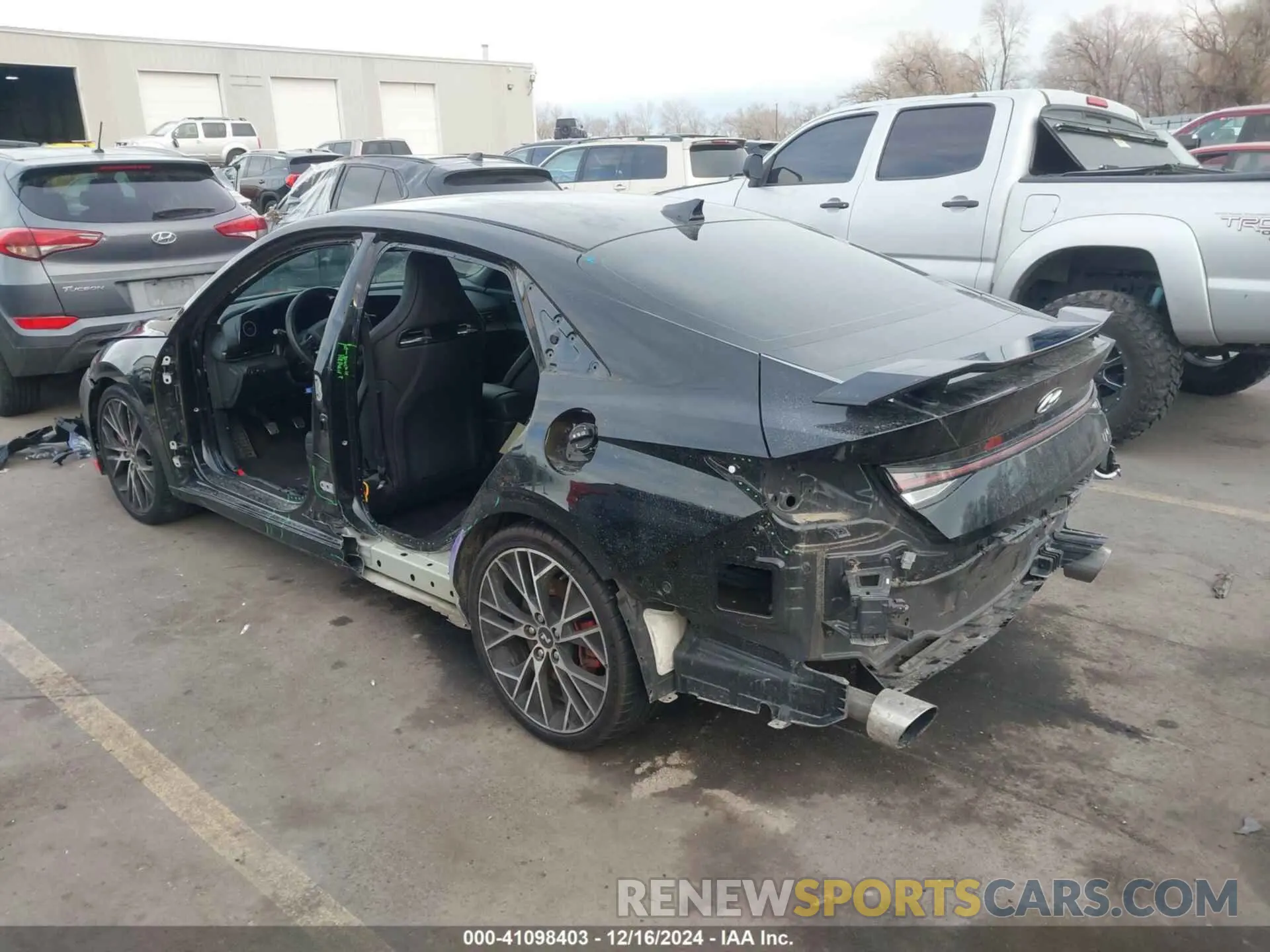 3 Photograph of a damaged car KMHLW4AK6PU013630 HYUNDAI ELANTRA N 2023