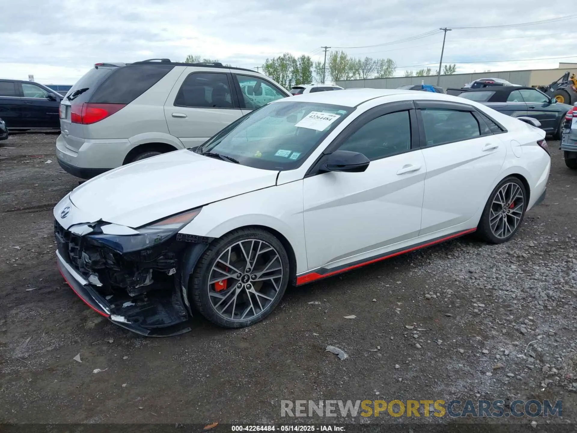 2 Photograph of a damaged car KMHLW4AK7PU013880 HYUNDAI ELANTRA N 2023