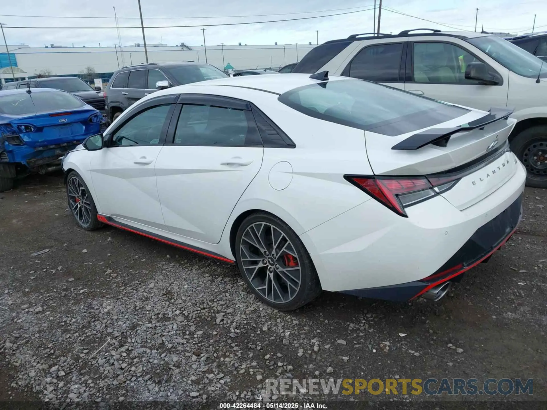 3 Photograph of a damaged car KMHLW4AK7PU013880 HYUNDAI ELANTRA N 2023