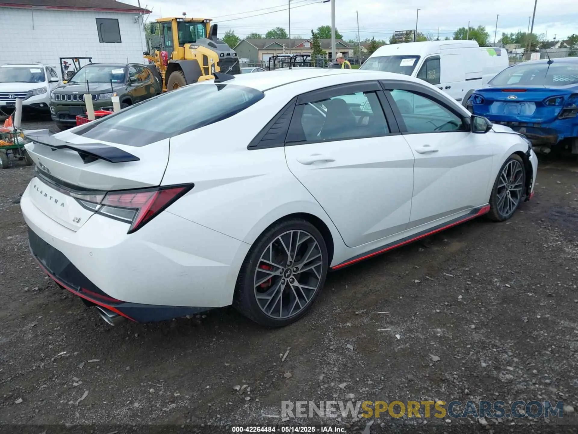 4 Photograph of a damaged car KMHLW4AK7PU013880 HYUNDAI ELANTRA N 2023