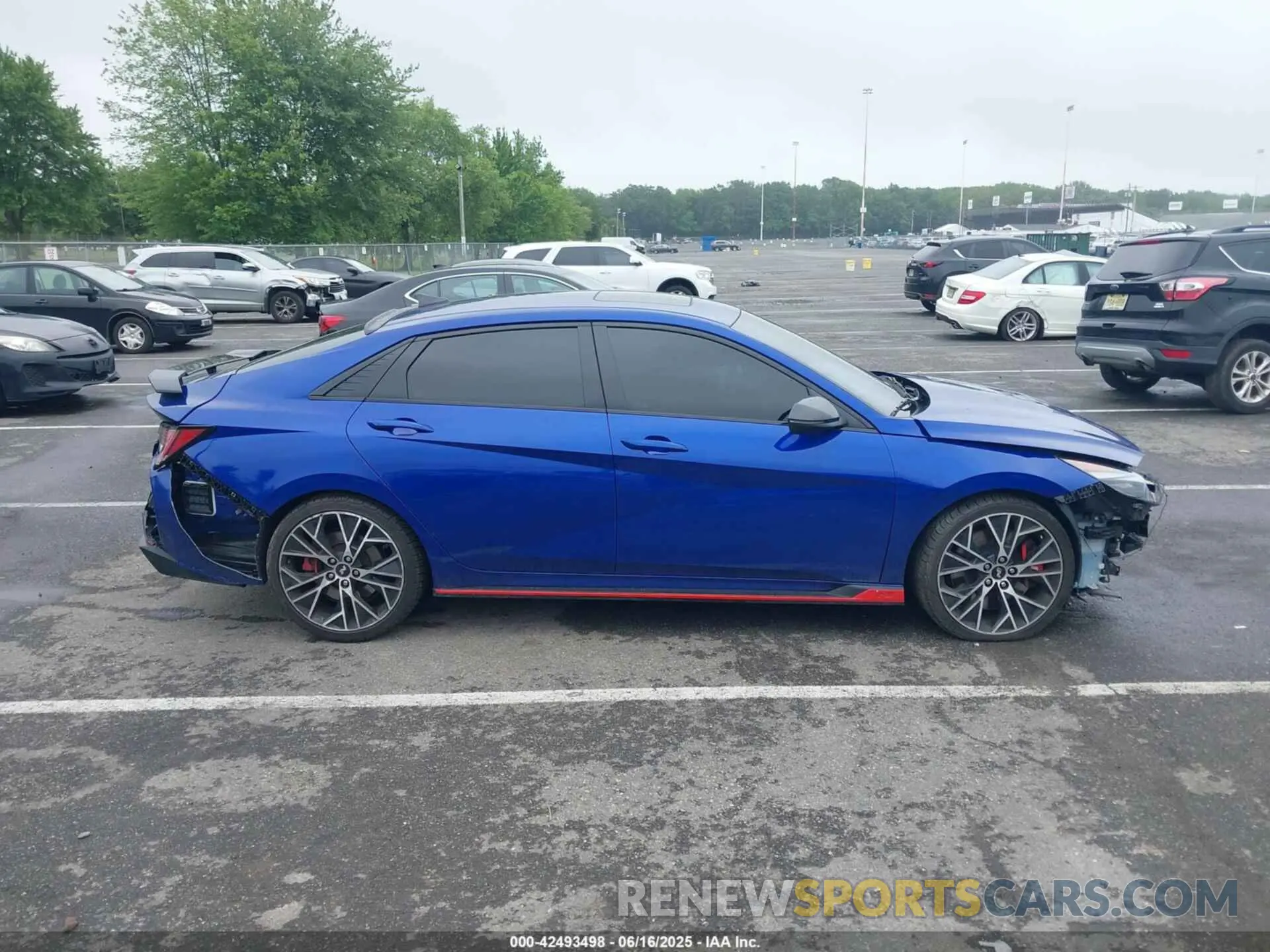 13 Photograph of a damaged car KMHLW4AK7PU014012 HYUNDAI ELANTRA N 2023