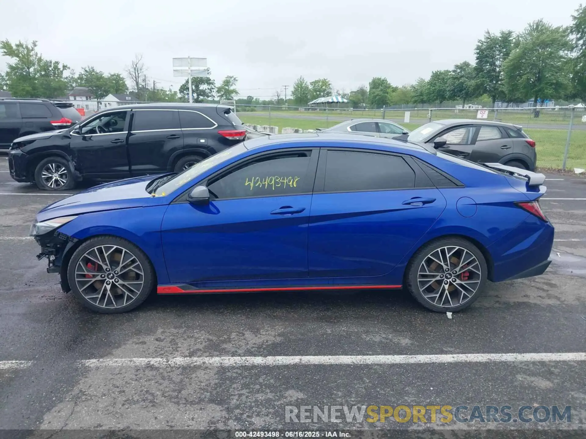 14 Photograph of a damaged car KMHLW4AK7PU014012 HYUNDAI ELANTRA N 2023