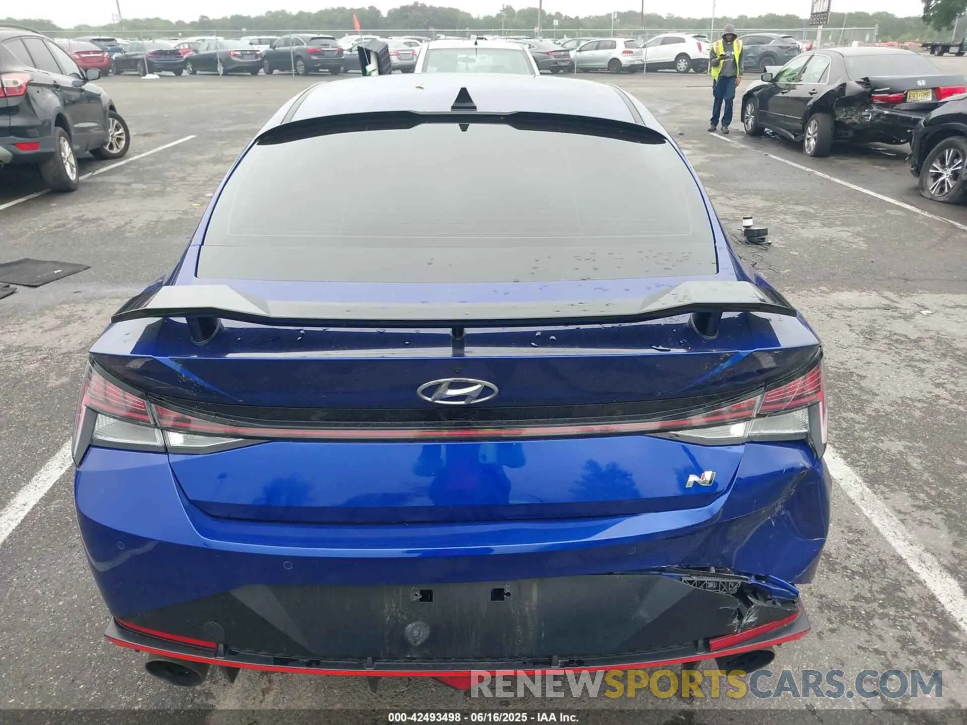 16 Photograph of a damaged car KMHLW4AK7PU014012 HYUNDAI ELANTRA N 2023