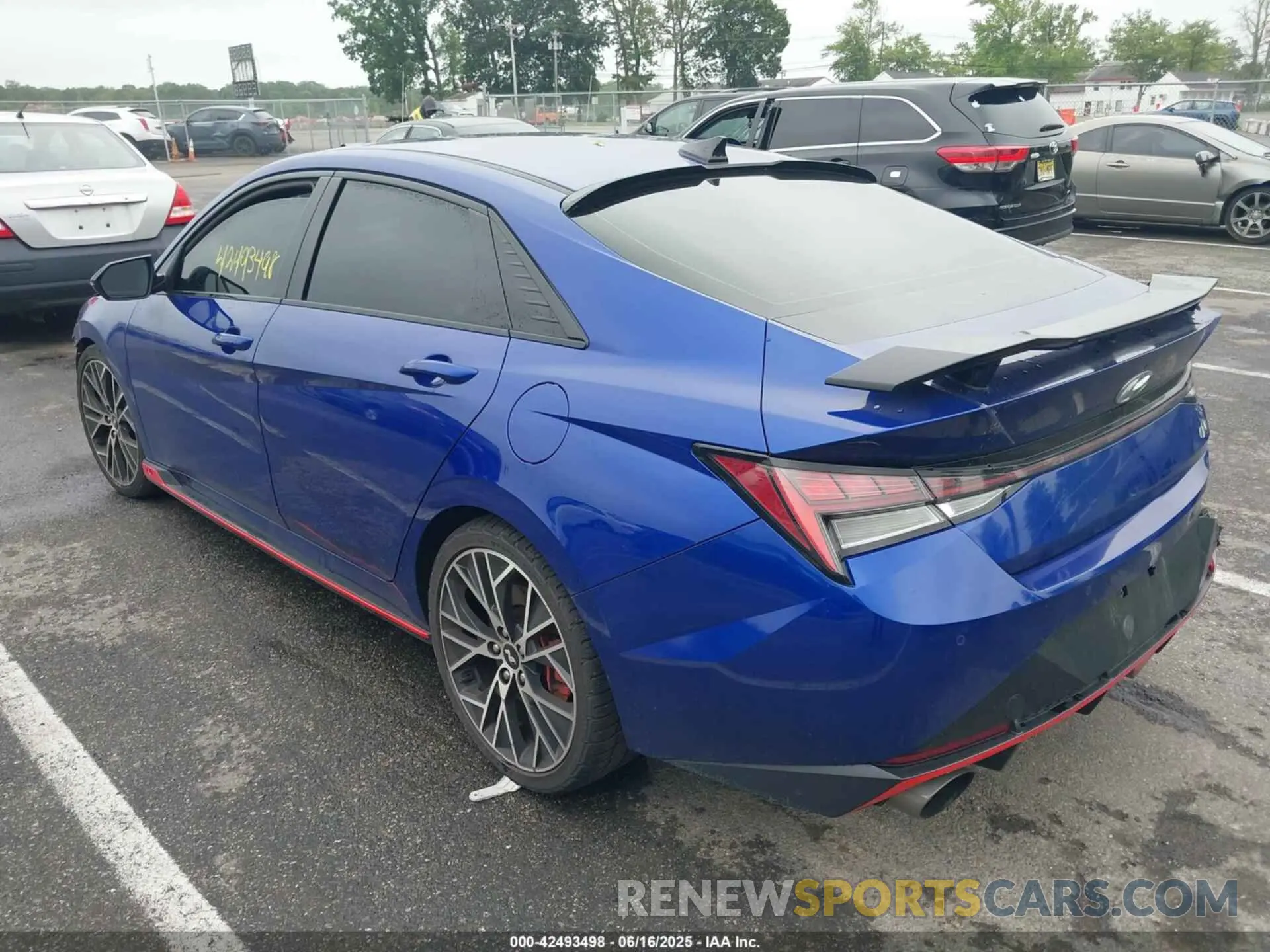 3 Photograph of a damaged car KMHLW4AK7PU014012 HYUNDAI ELANTRA N 2023