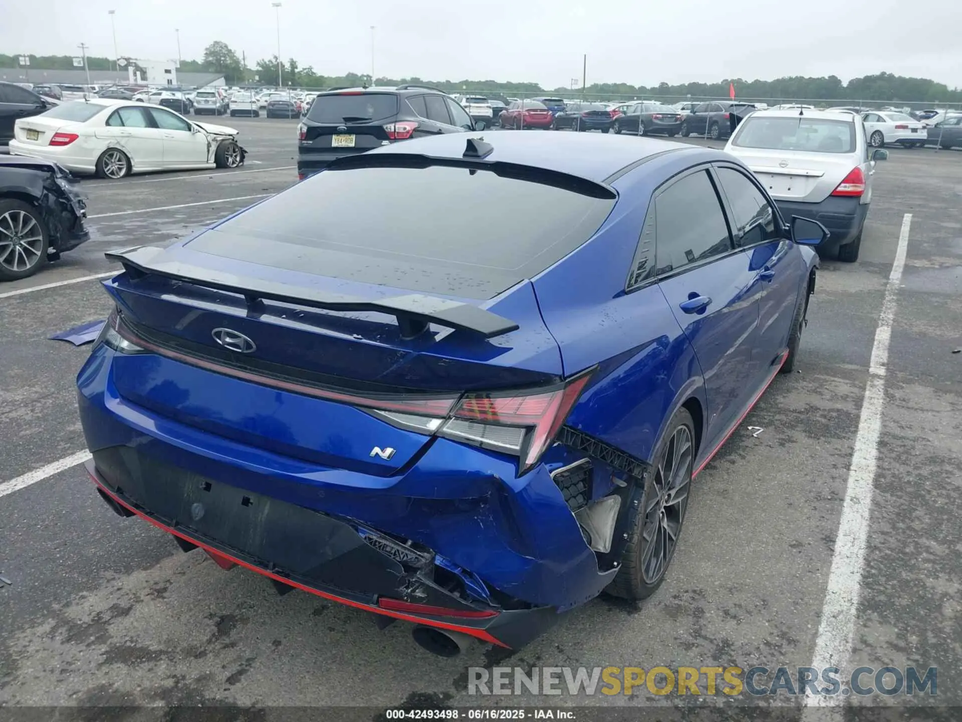 4 Photograph of a damaged car KMHLW4AK7PU014012 HYUNDAI ELANTRA N 2023