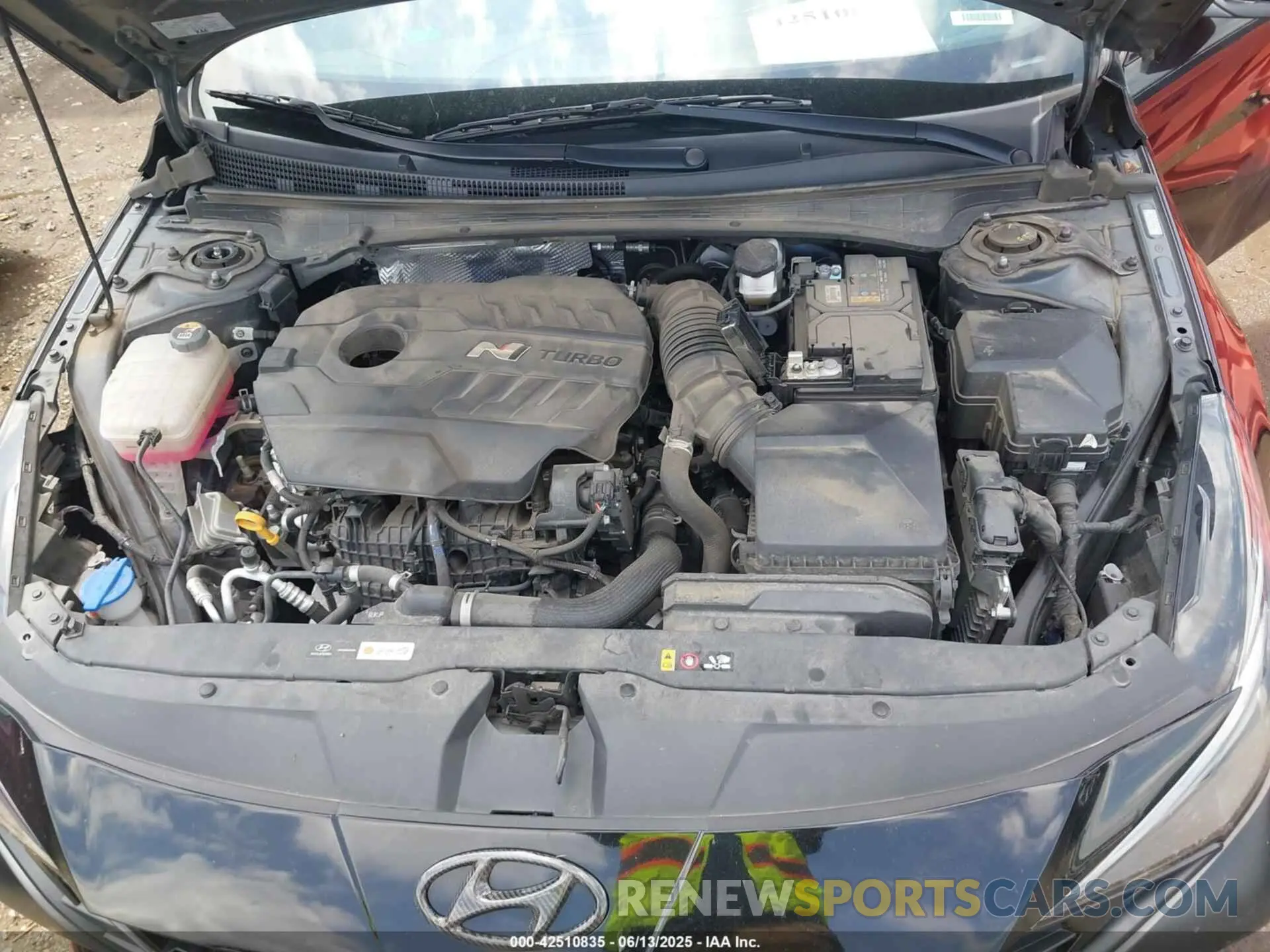 10 Photograph of a damaged car KMHLW4AK8PU013564 HYUNDAI ELANTRA N 2023