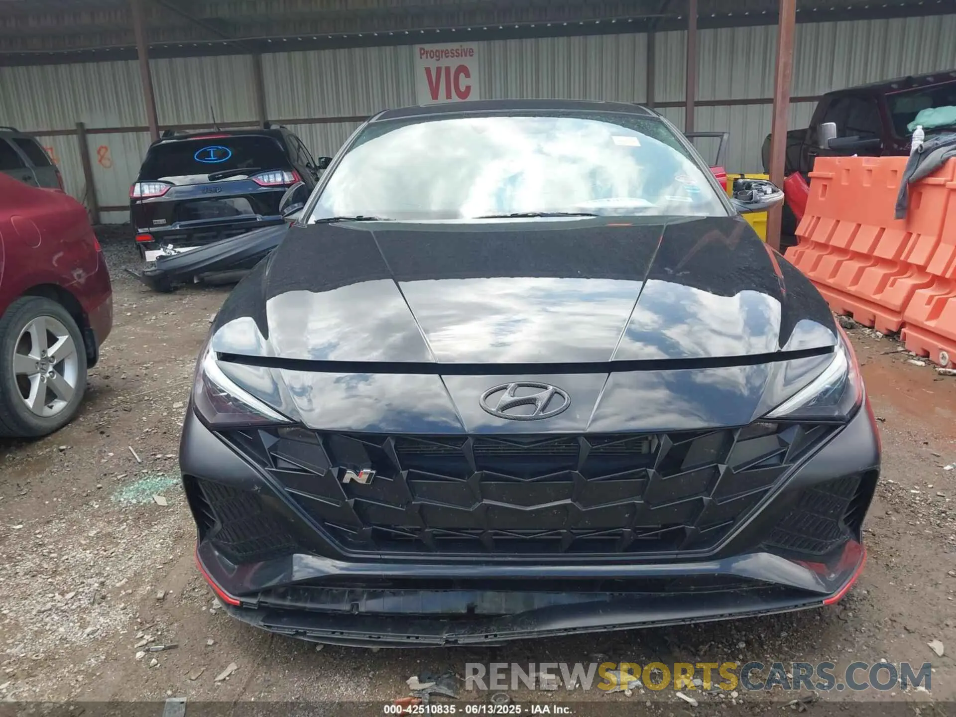 13 Photograph of a damaged car KMHLW4AK8PU013564 HYUNDAI ELANTRA N 2023