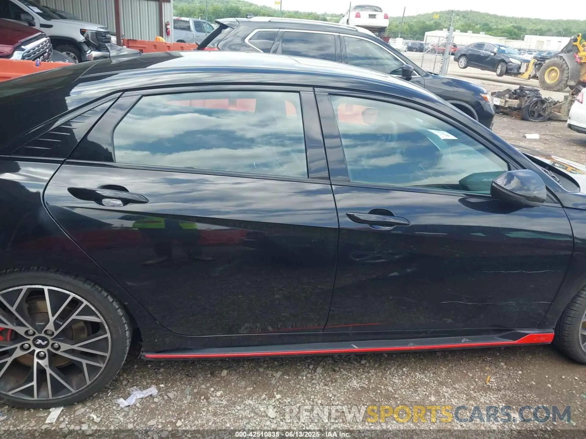 14 Photograph of a damaged car KMHLW4AK8PU013564 HYUNDAI ELANTRA N 2023