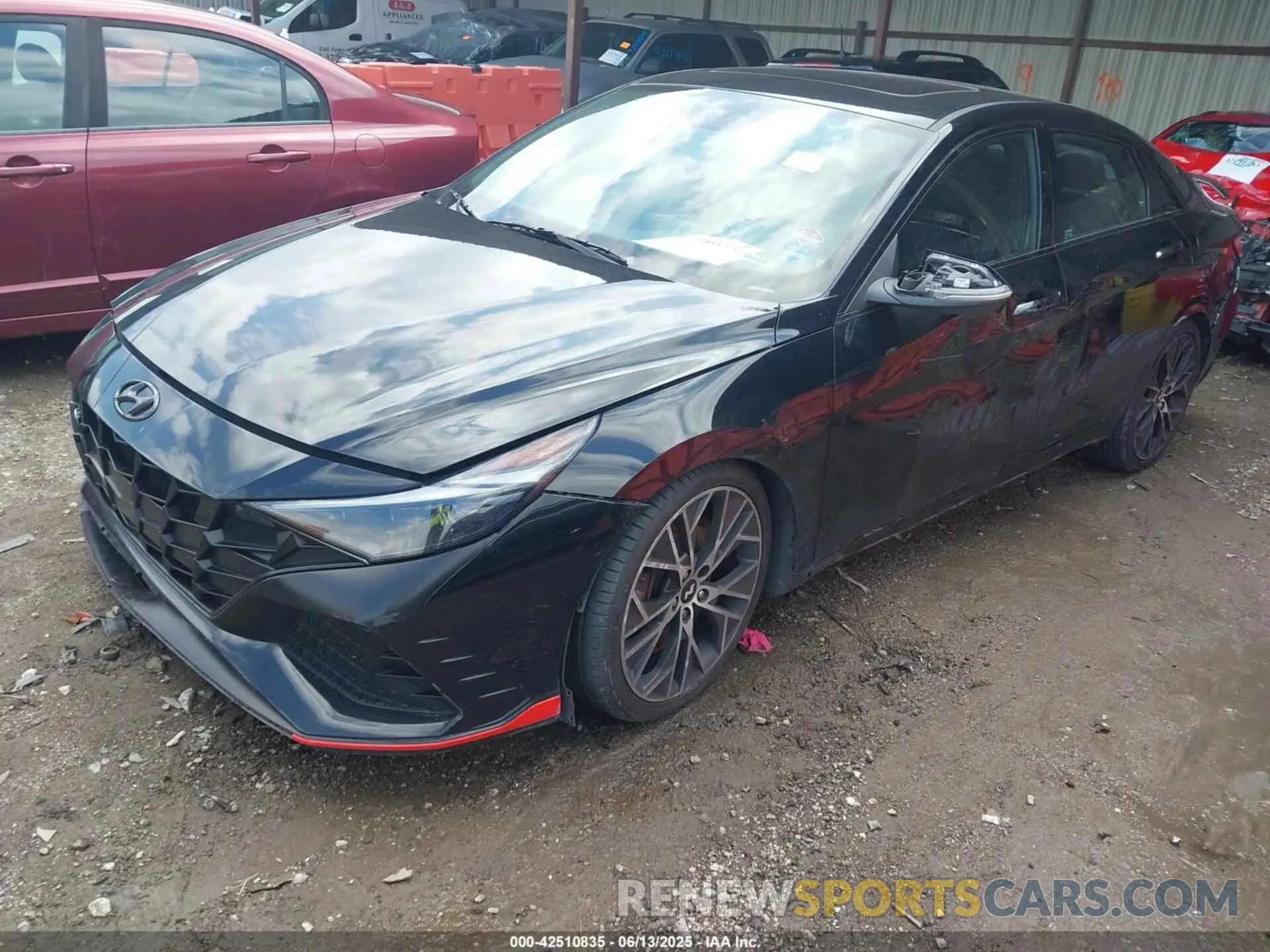 2 Photograph of a damaged car KMHLW4AK8PU013564 HYUNDAI ELANTRA N 2023
