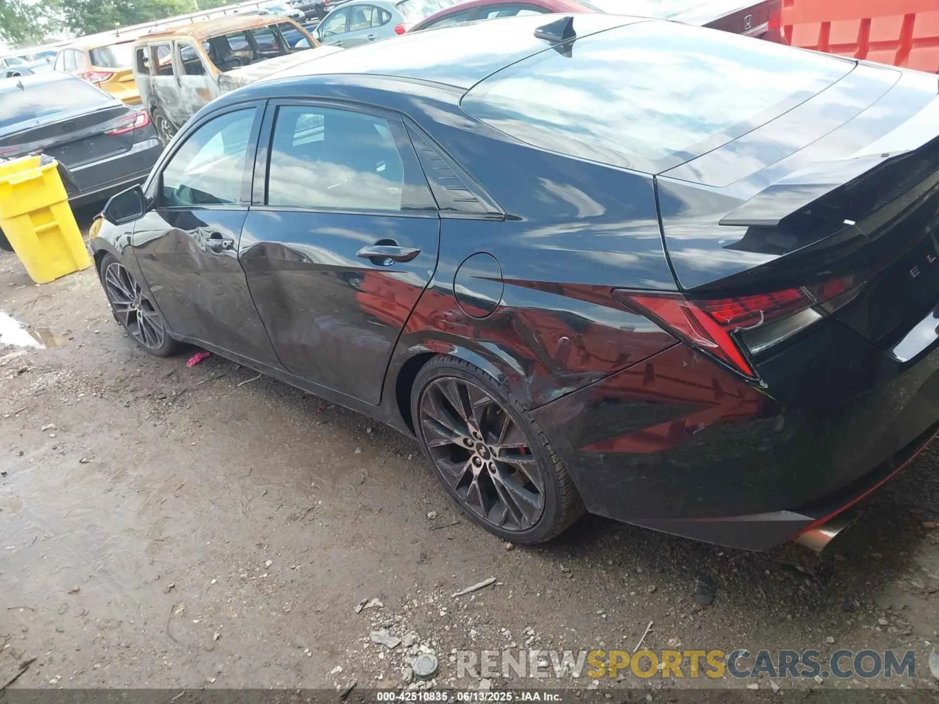 3 Photograph of a damaged car KMHLW4AK8PU013564 HYUNDAI ELANTRA N 2023