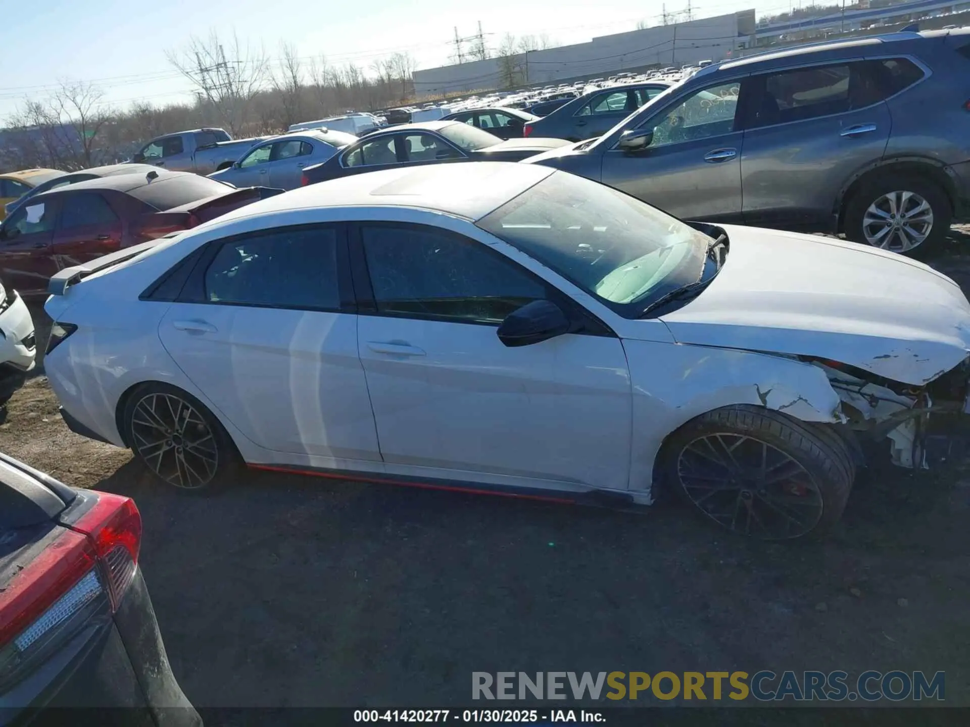 14 Photograph of a damaged car KMHLW4AK9PU016456 HYUNDAI ELANTRA N 2023