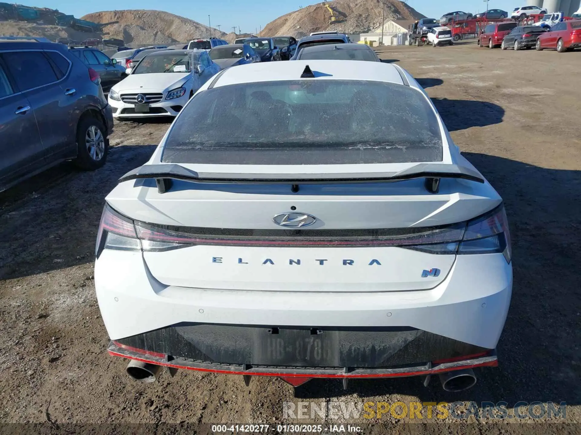 17 Photograph of a damaged car KMHLW4AK9PU016456 HYUNDAI ELANTRA N 2023