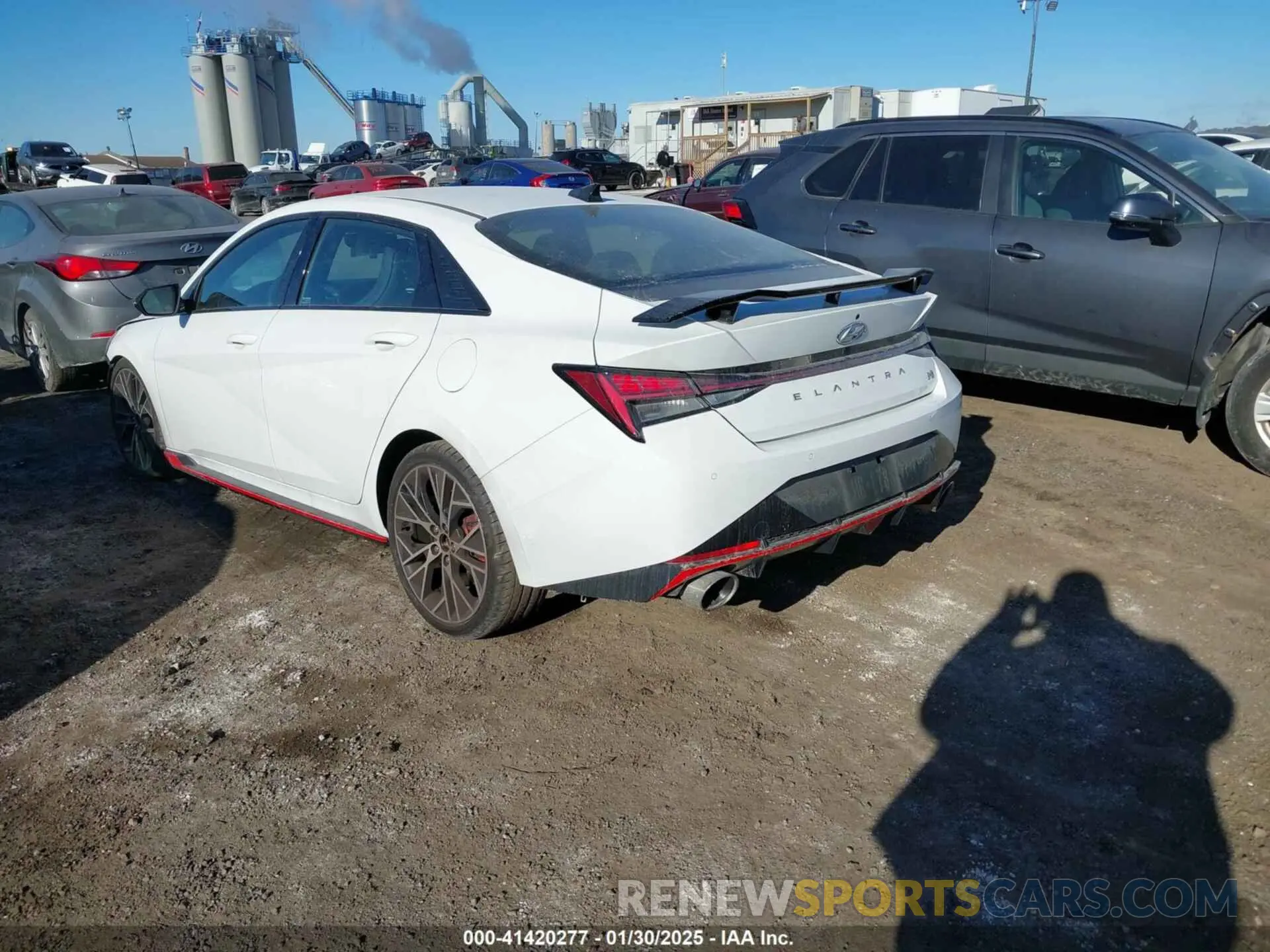 3 Photograph of a damaged car KMHLW4AK9PU016456 HYUNDAI ELANTRA N 2023