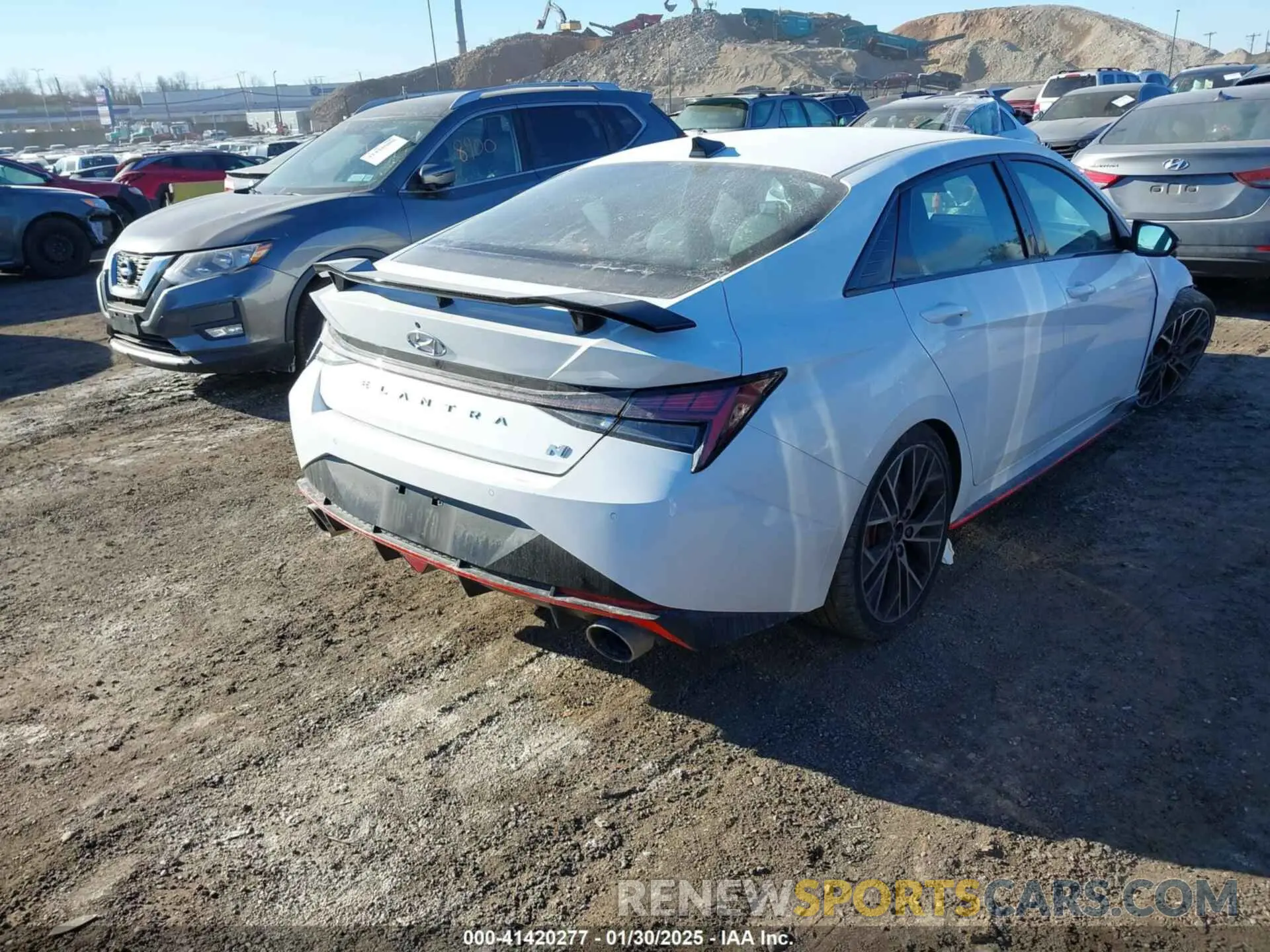 4 Photograph of a damaged car KMHLW4AK9PU016456 HYUNDAI ELANTRA N 2023