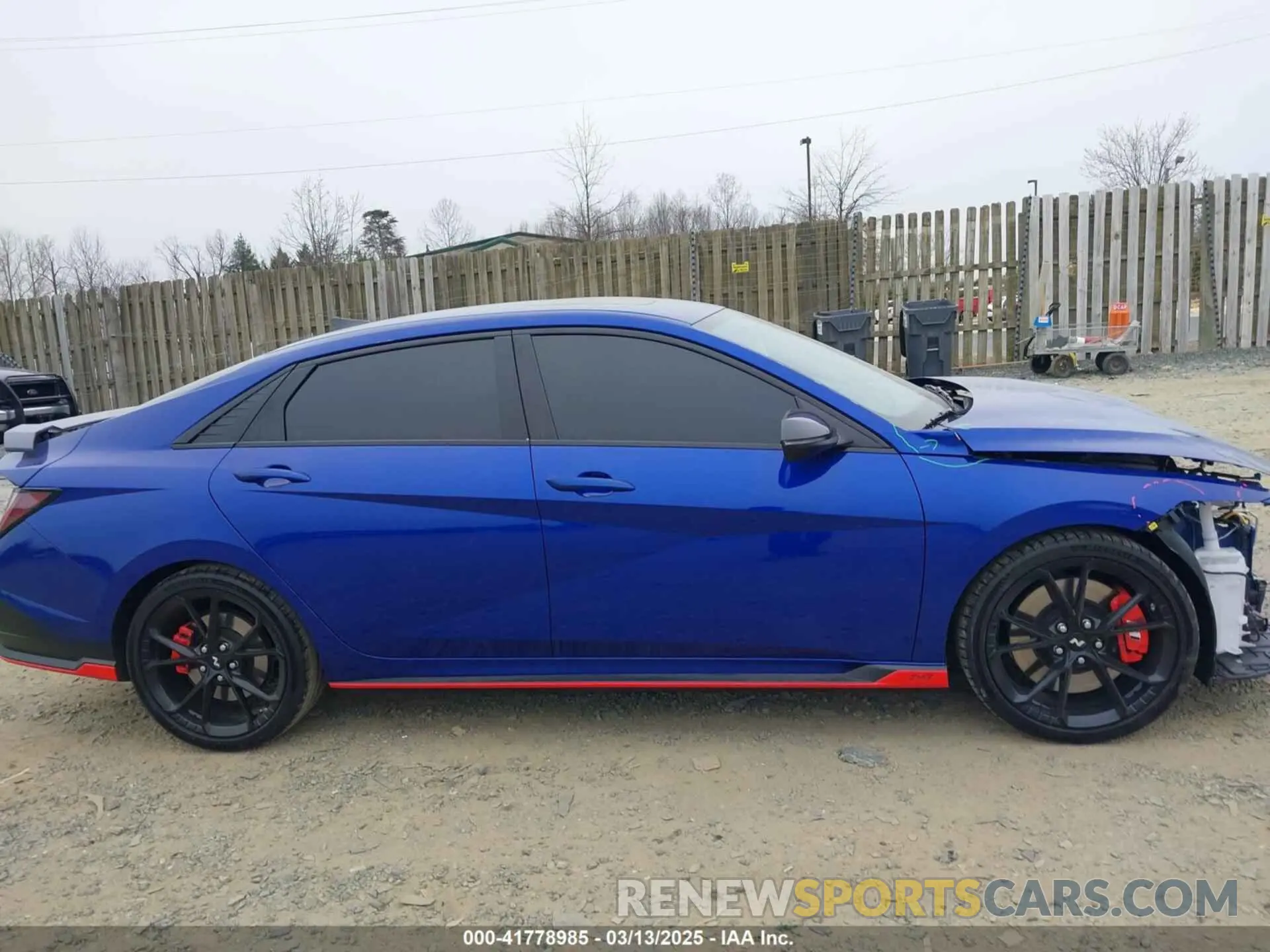14 Photograph of a damaged car KMHLW4DK1RU022685 HYUNDAI ELANTRA N 2024