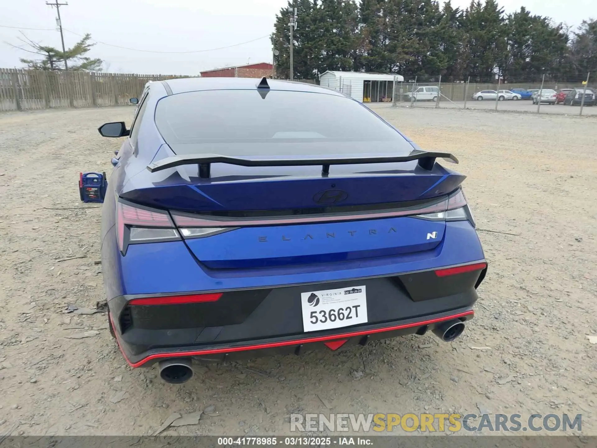 17 Photograph of a damaged car KMHLW4DK1RU022685 HYUNDAI ELANTRA N 2024