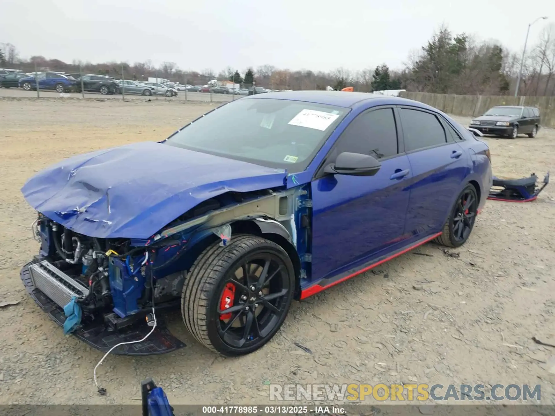 2 Photograph of a damaged car KMHLW4DK1RU022685 HYUNDAI ELANTRA N 2024