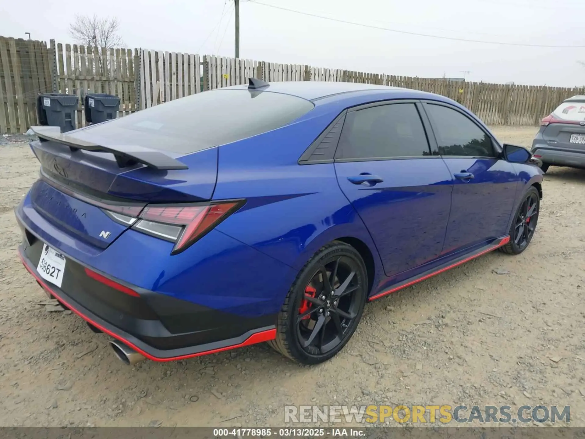 4 Photograph of a damaged car KMHLW4DK1RU022685 HYUNDAI ELANTRA N 2024