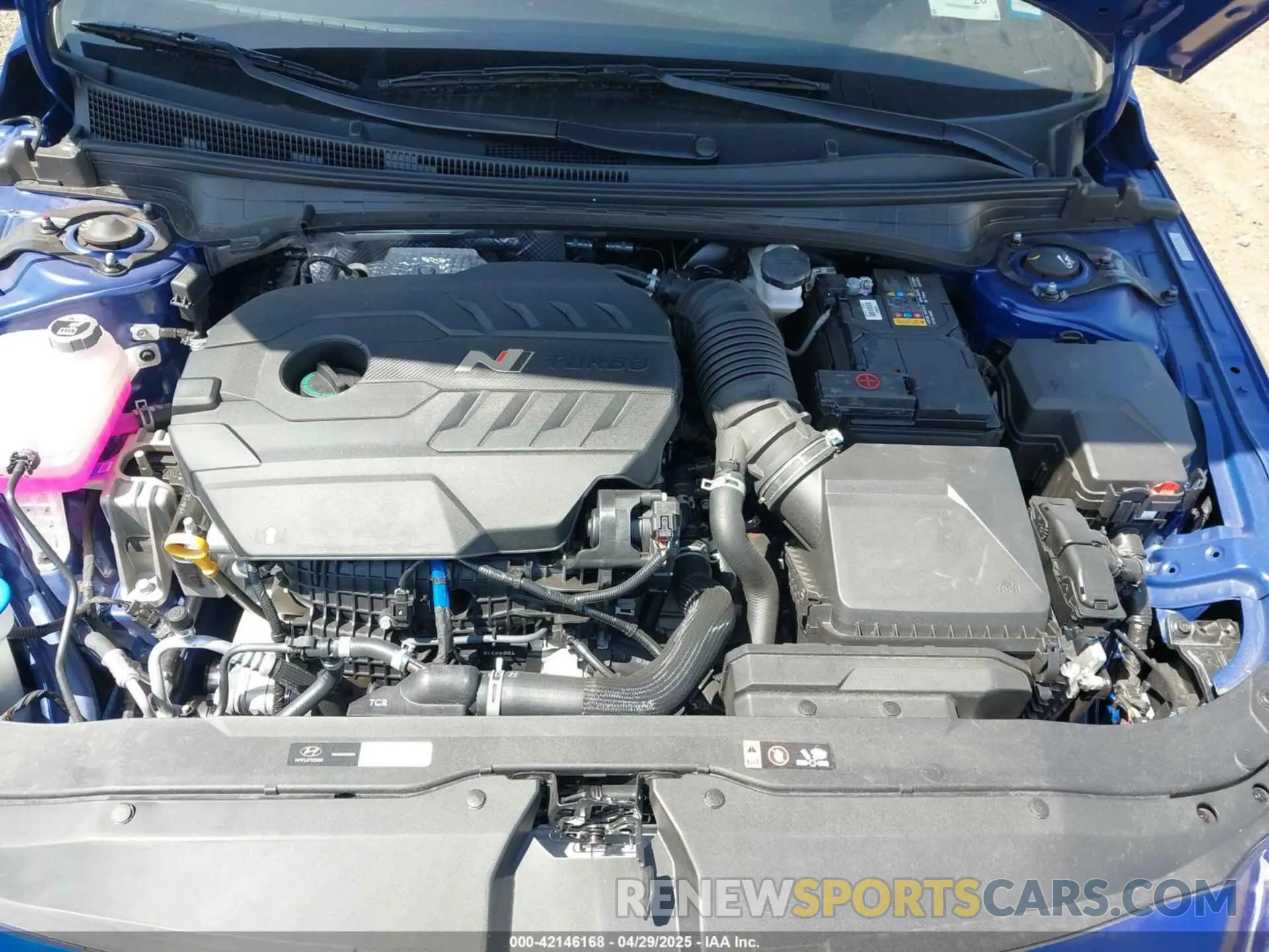 10 Photograph of a damaged car KMHLW4DK6RU021337 HYUNDAI ELANTRA N 2024
