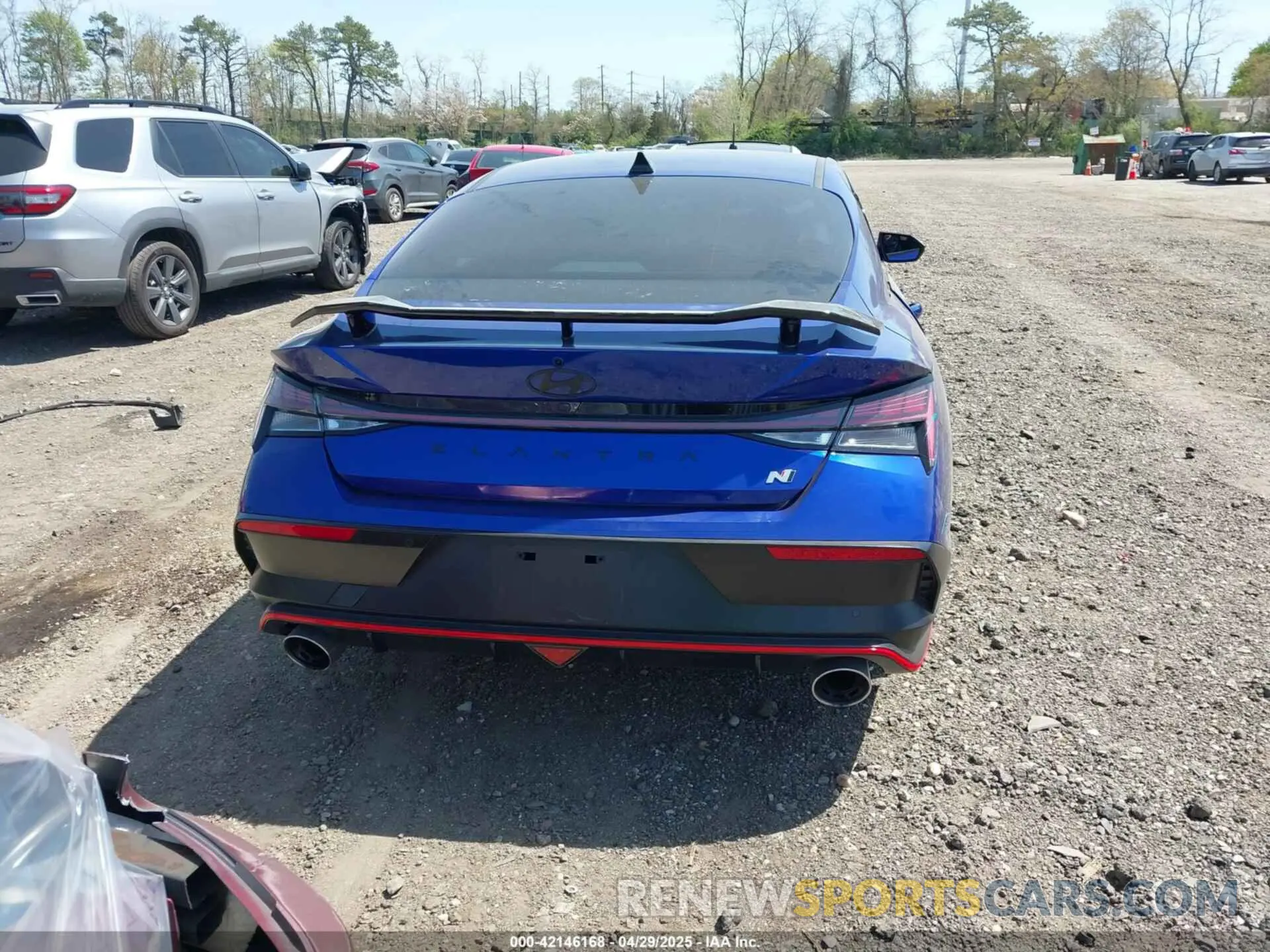 16 Photograph of a damaged car KMHLW4DK6RU021337 HYUNDAI ELANTRA N 2024
