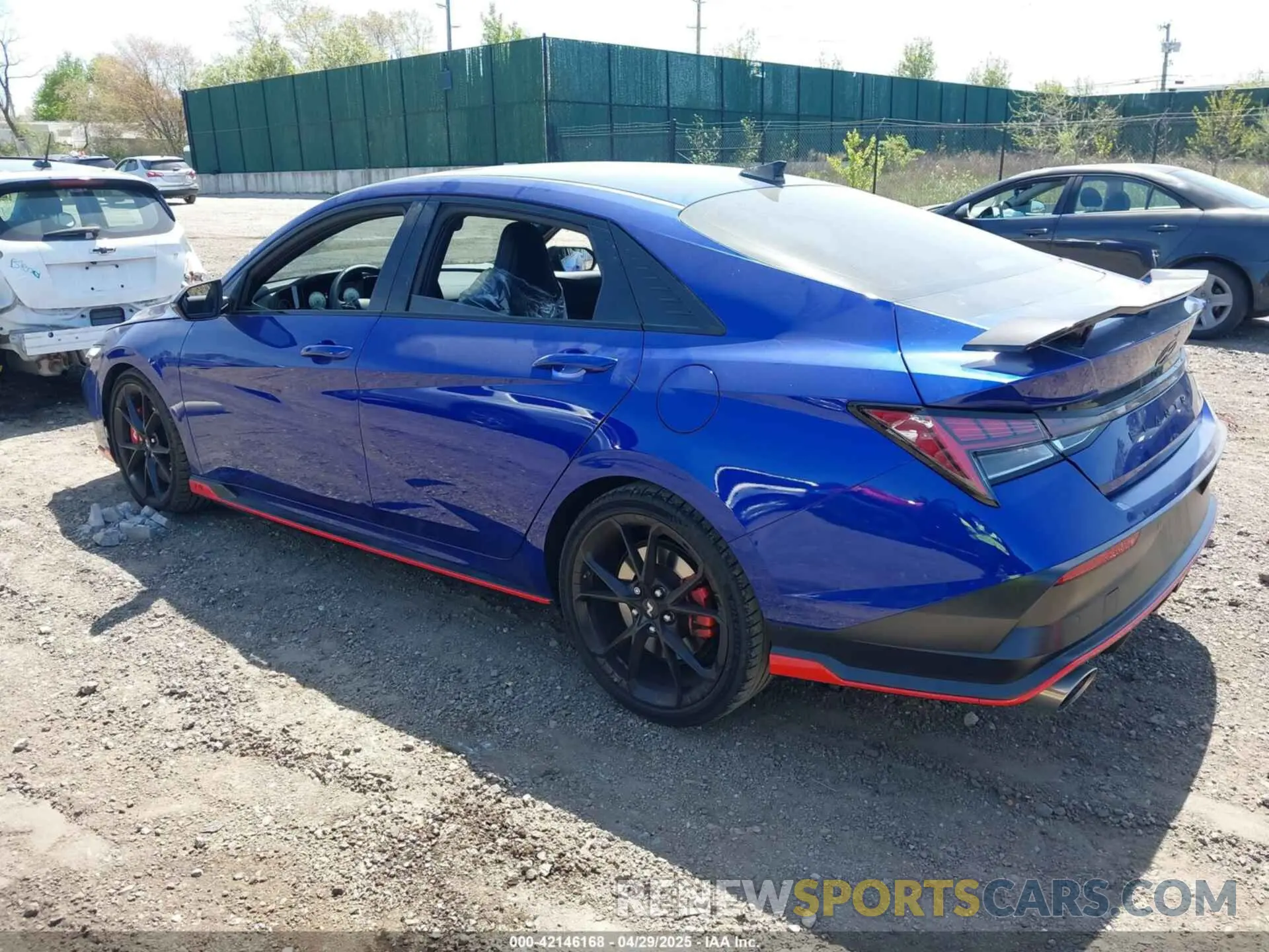 3 Photograph of a damaged car KMHLW4DK6RU021337 HYUNDAI ELANTRA N 2024