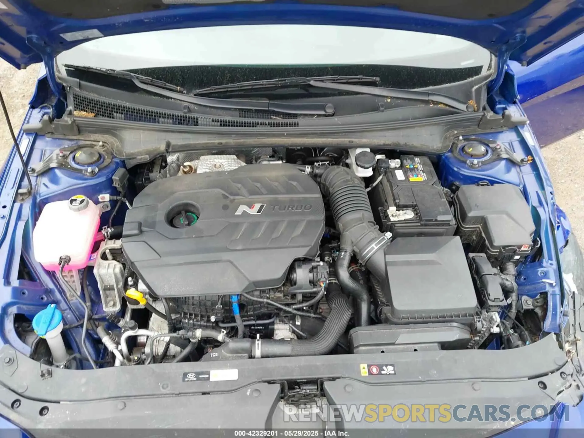 10 Photograph of a damaged car KMHLW4DK8RU021341 HYUNDAI ELANTRA N 2024