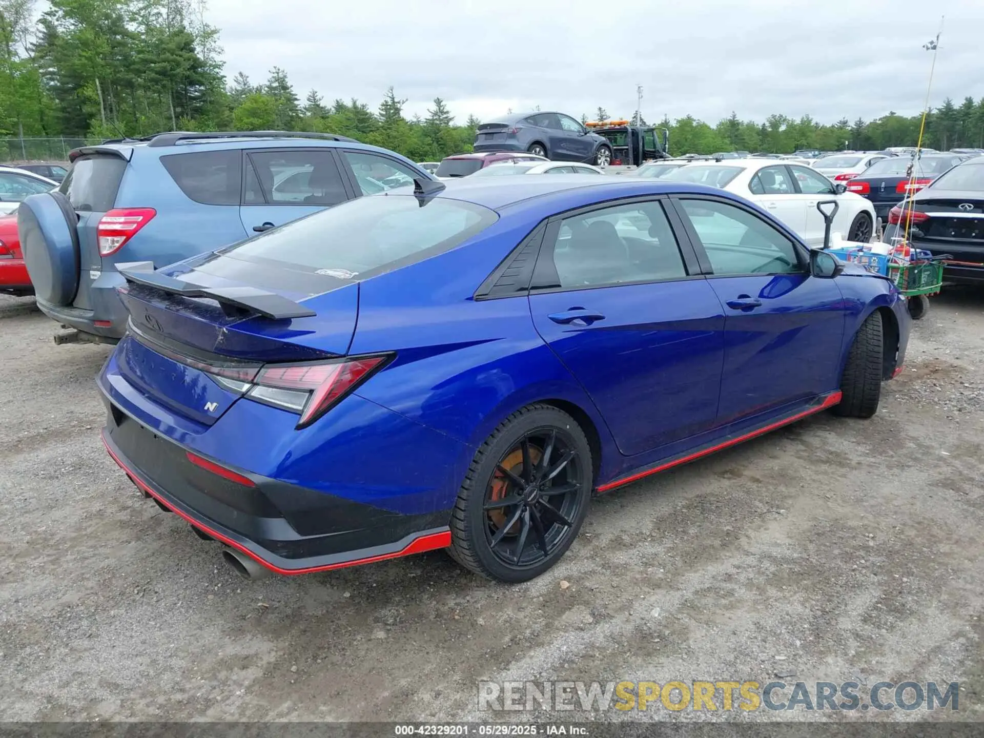 4 Photograph of a damaged car KMHLW4DK8RU021341 HYUNDAI ELANTRA N 2024