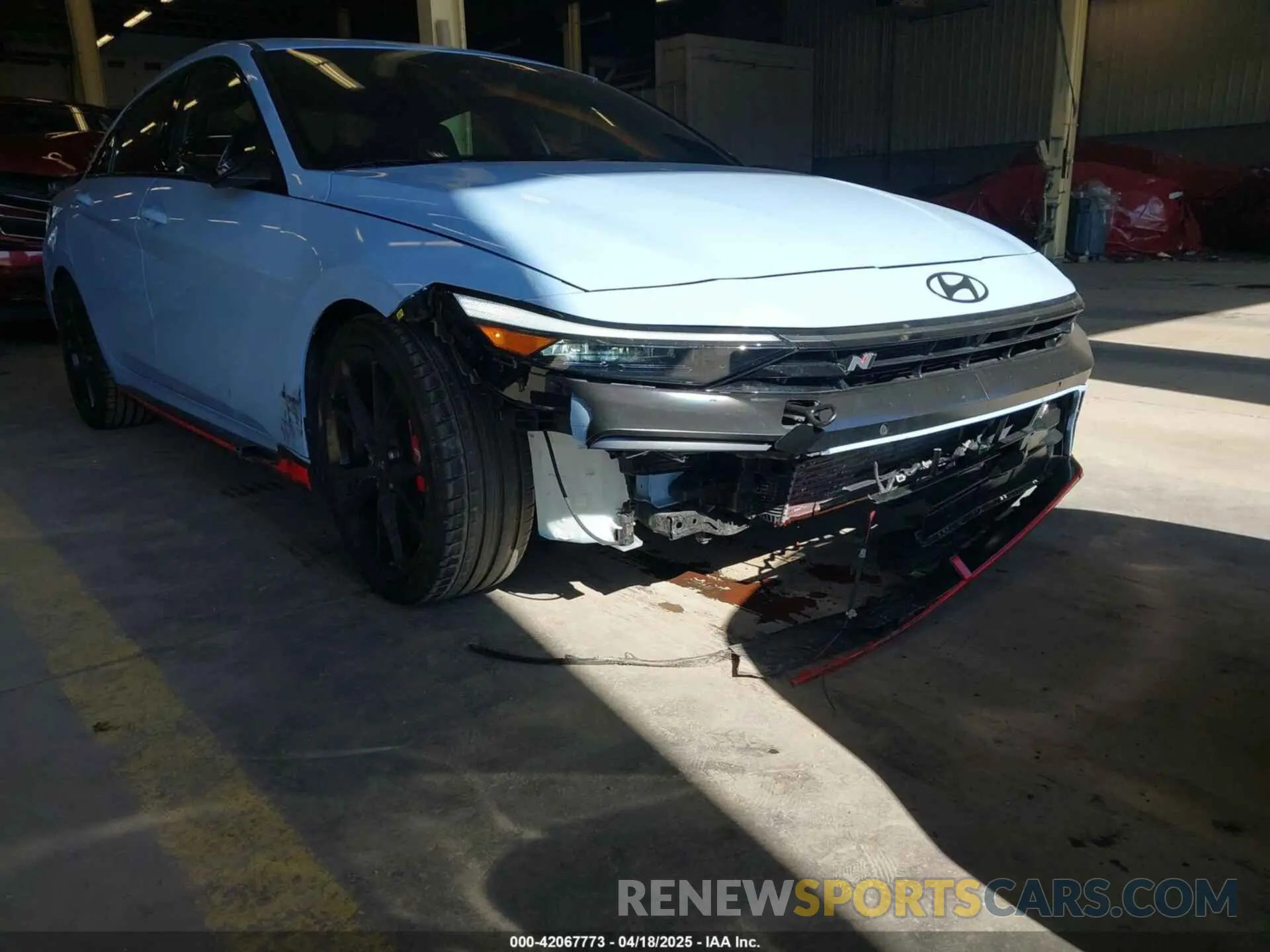 6 Photograph of a damaged car KMHLW4DK1SU027956 HYUNDAI ELANTRA N 2025