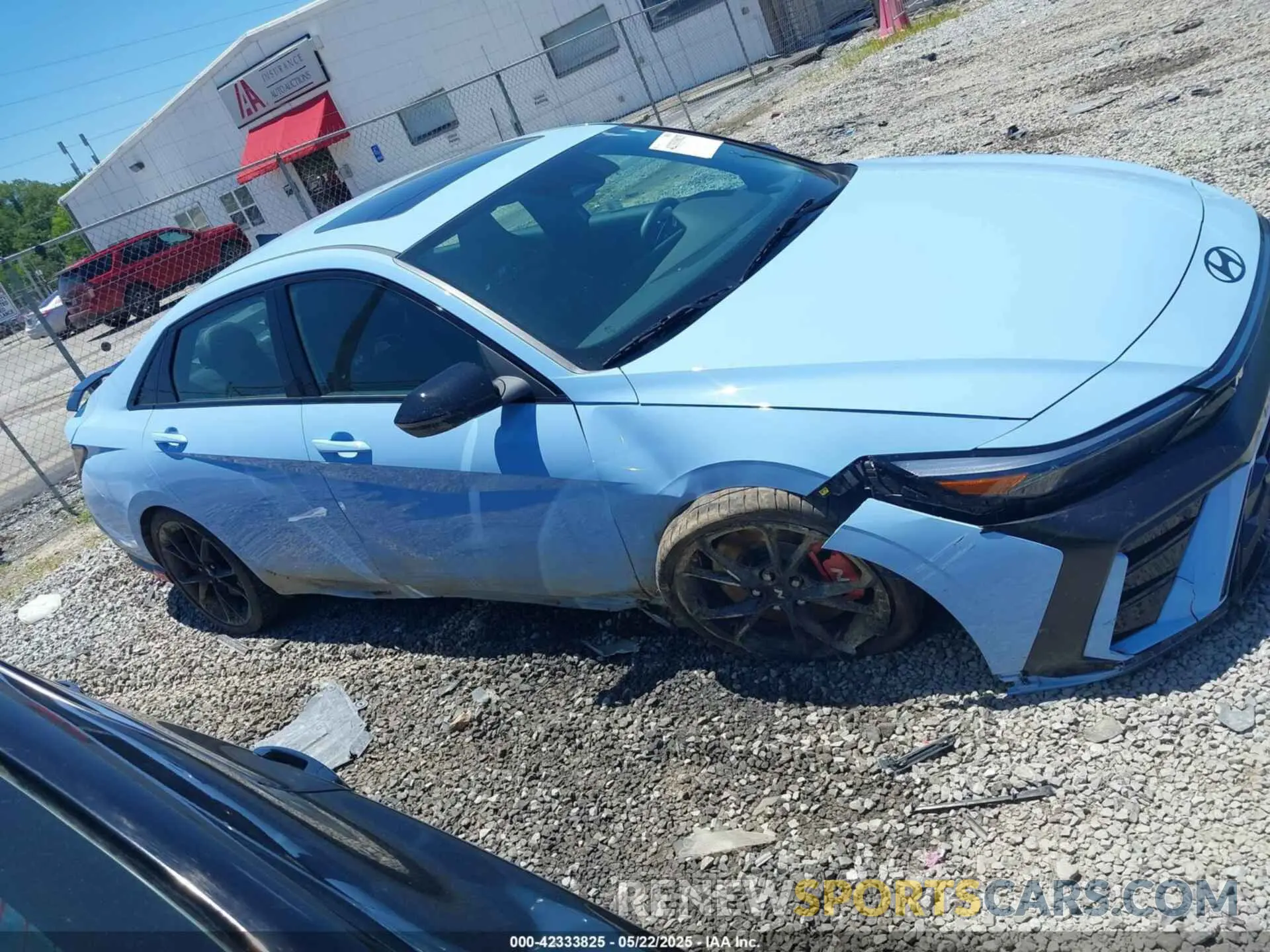 13 Photograph of a damaged car KMHLW4DK2SU024872 HYUNDAI ELANTRA N 2025
