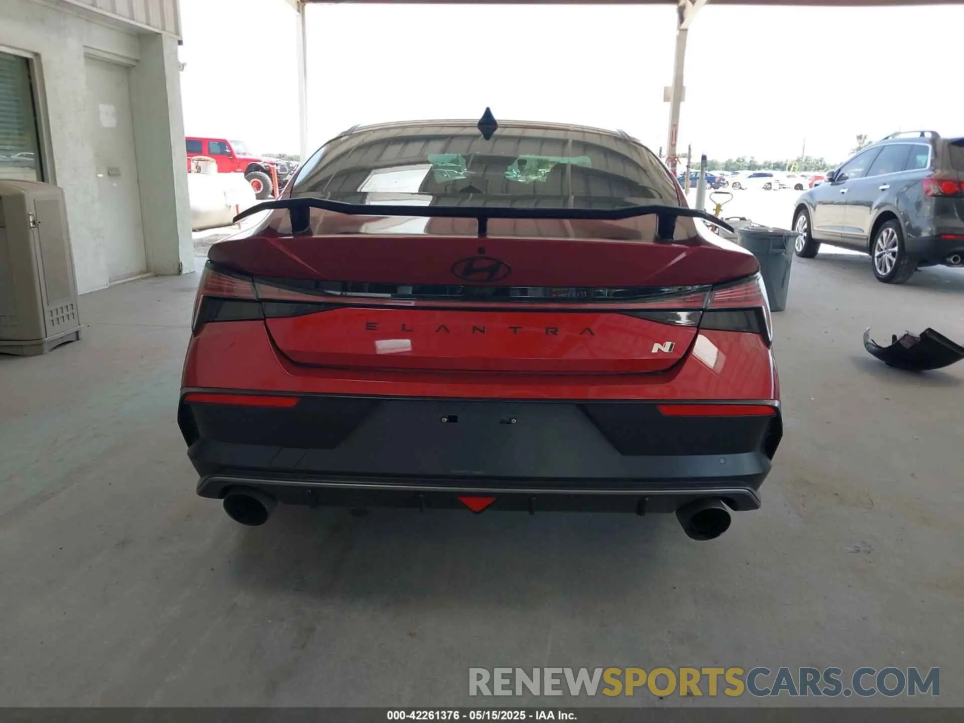 17 Photograph of a damaged car KMHLW4DK3SU023634 HYUNDAI ELANTRA N 2025