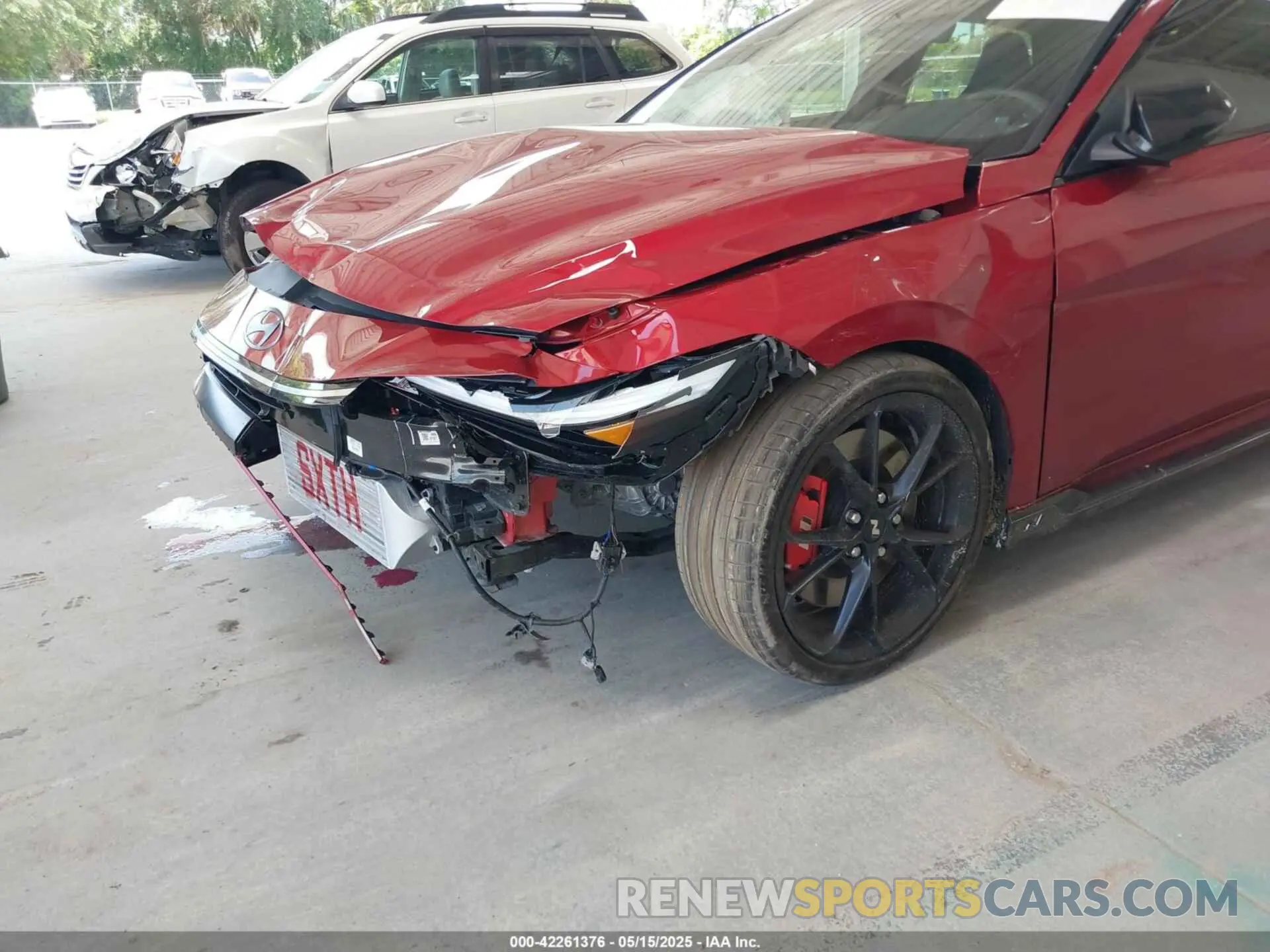 6 Photograph of a damaged car KMHLW4DK3SU023634 HYUNDAI ELANTRA N 2025