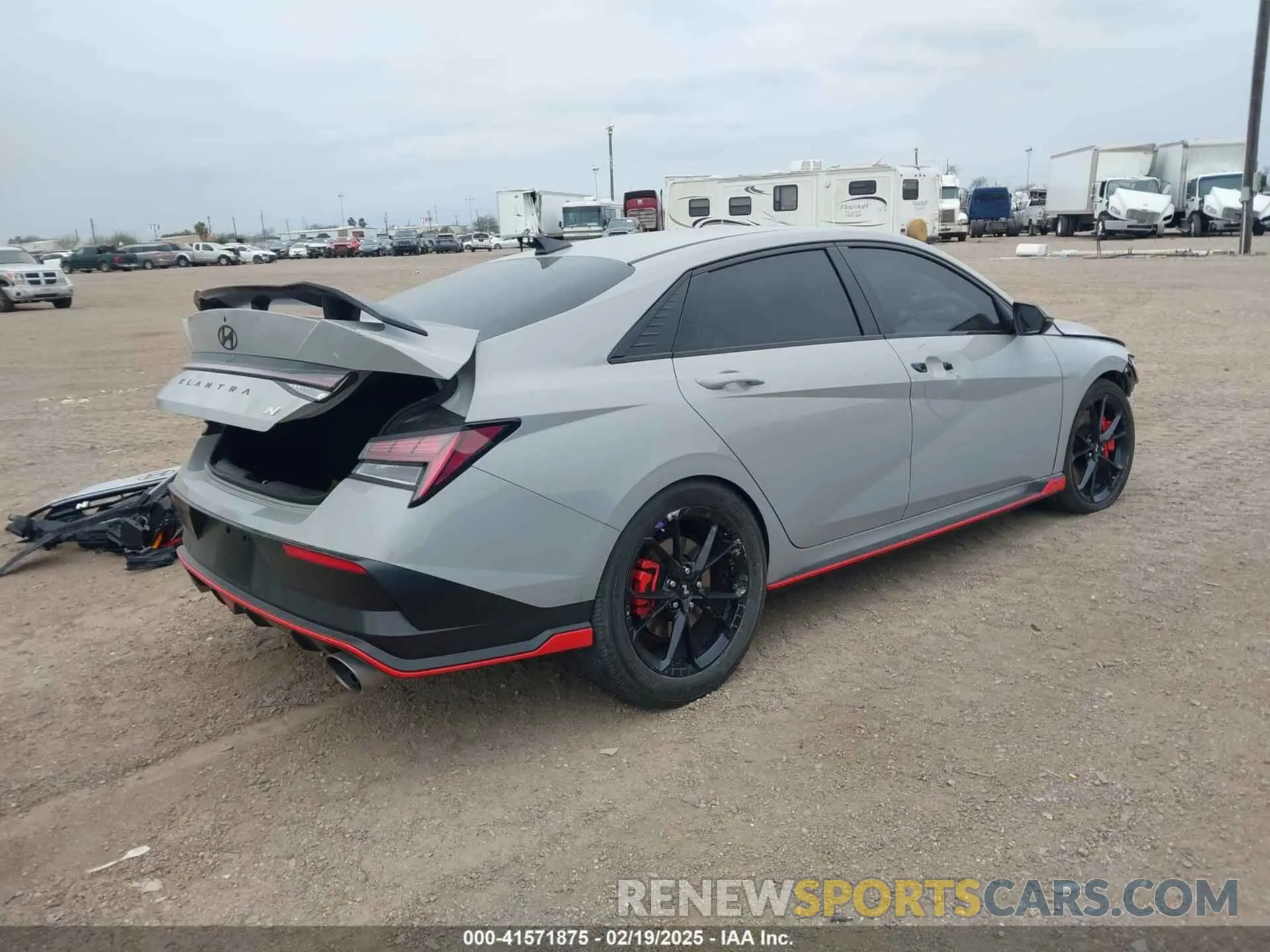 4 Photograph of a damaged car KMHLW4DK5SU024929 HYUNDAI ELANTRA N 2025