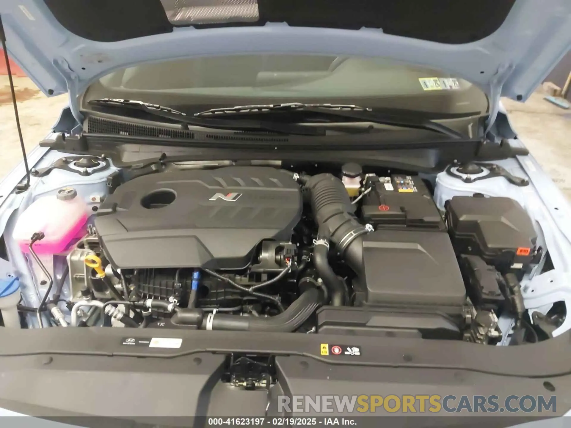 10 Photograph of a damaged car KMHLW4DK5SU026714 HYUNDAI ELANTRA N 2025