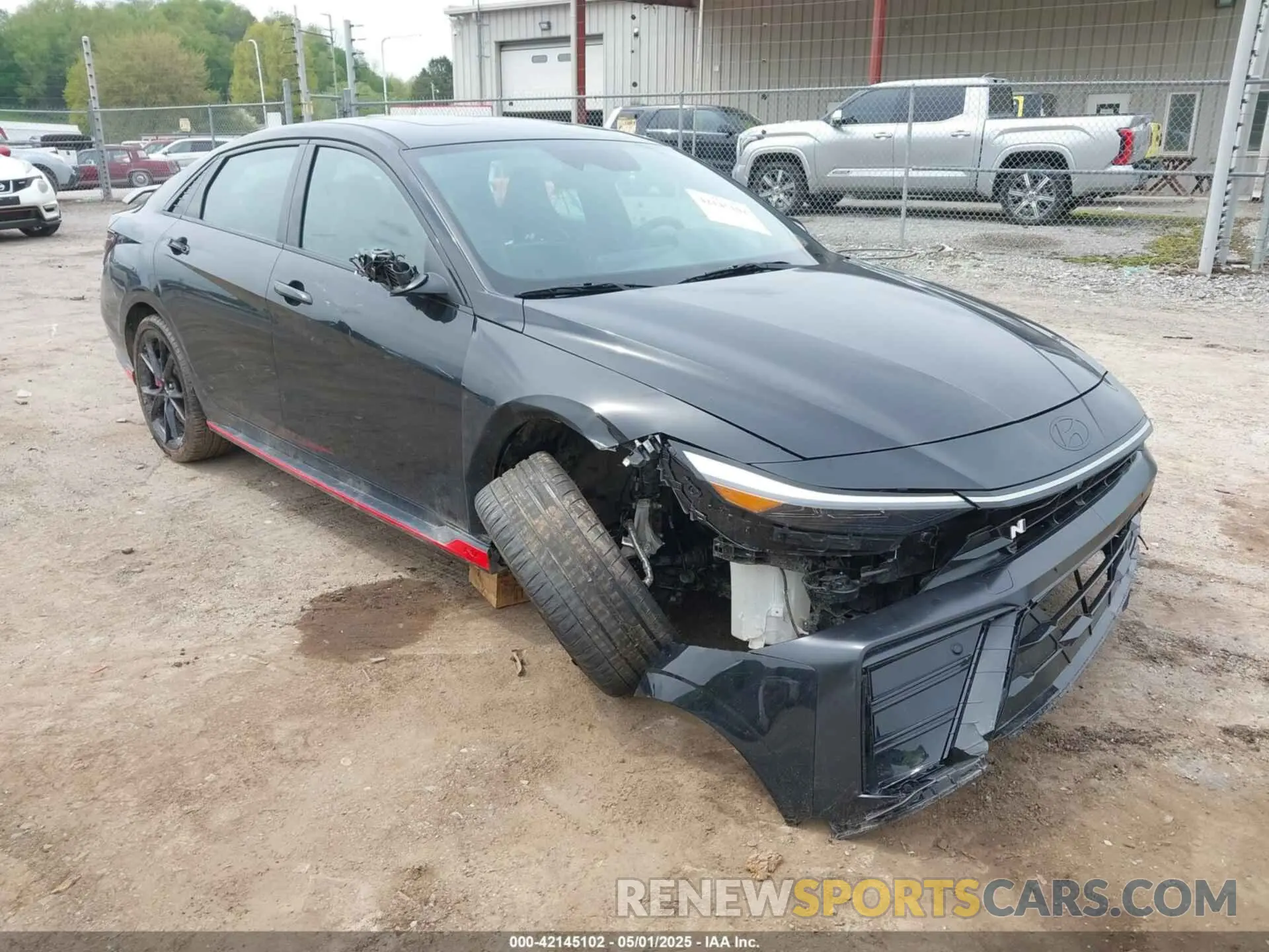1 Photograph of a damaged car KMHLW4DK7SU026830 HYUNDAI ELANTRA N 2025
